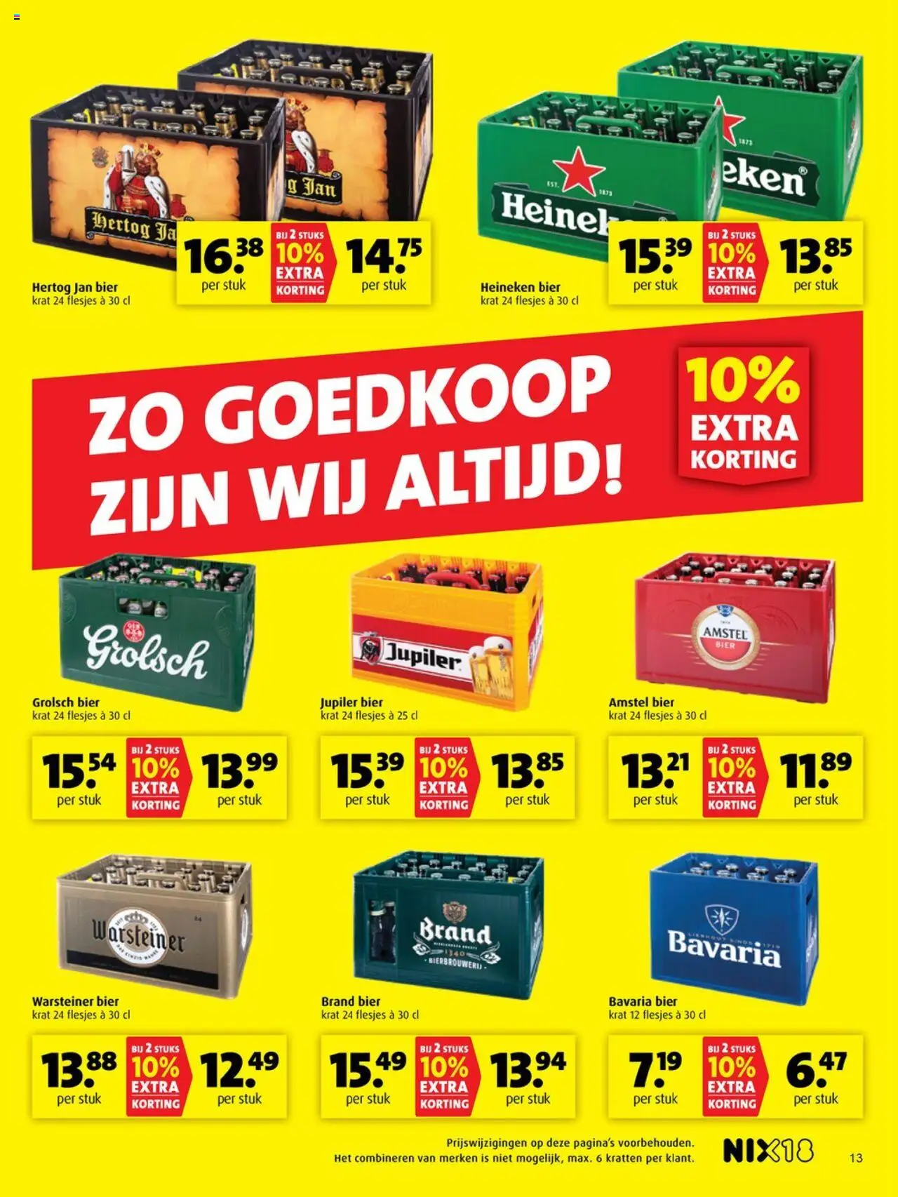  | Pagina: 13 | Producten: Bier, Dijoni mustár