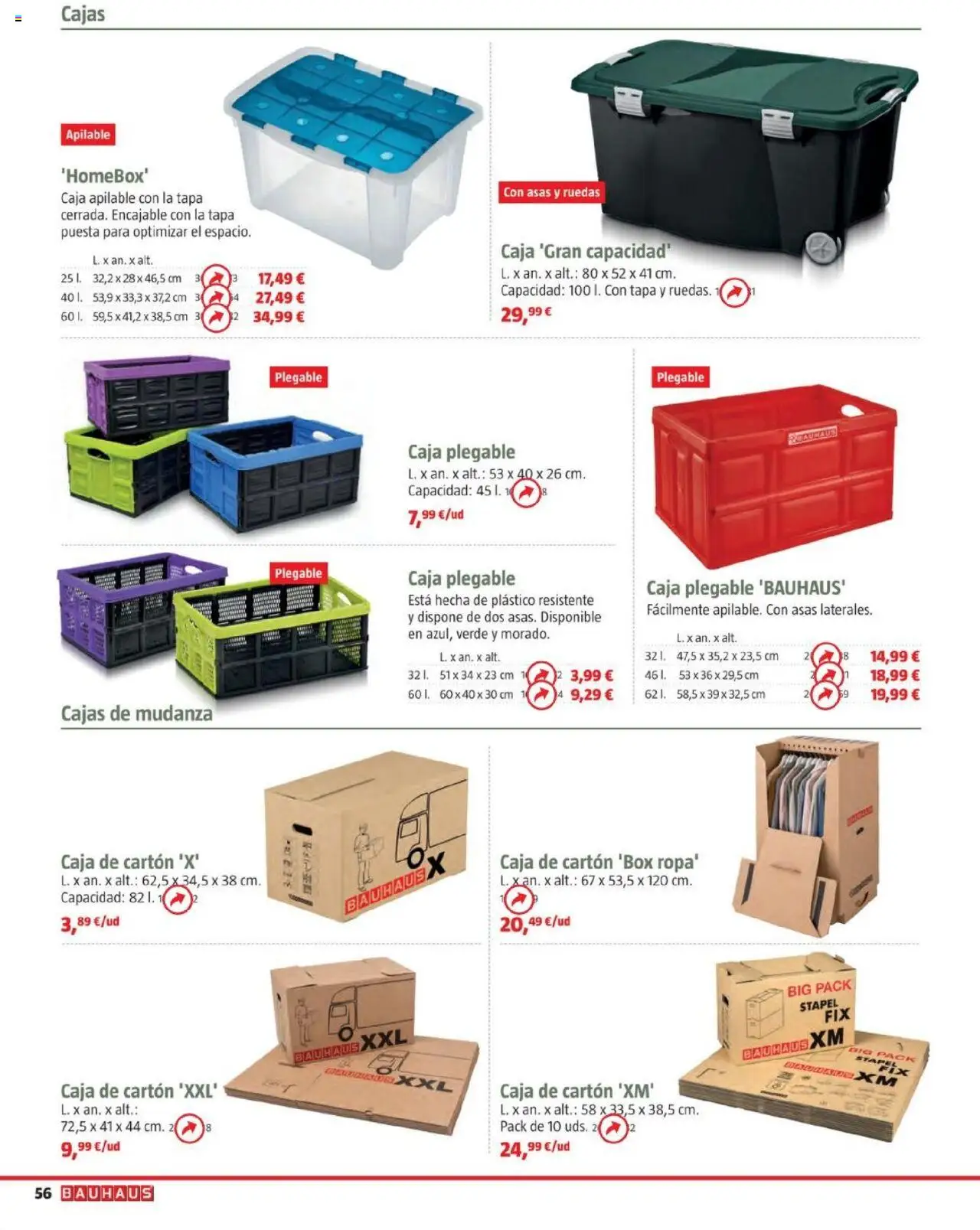 Bauhaus - Camping │ válido desde el 19.05.2025 | Página: 56 | Productos: Caja