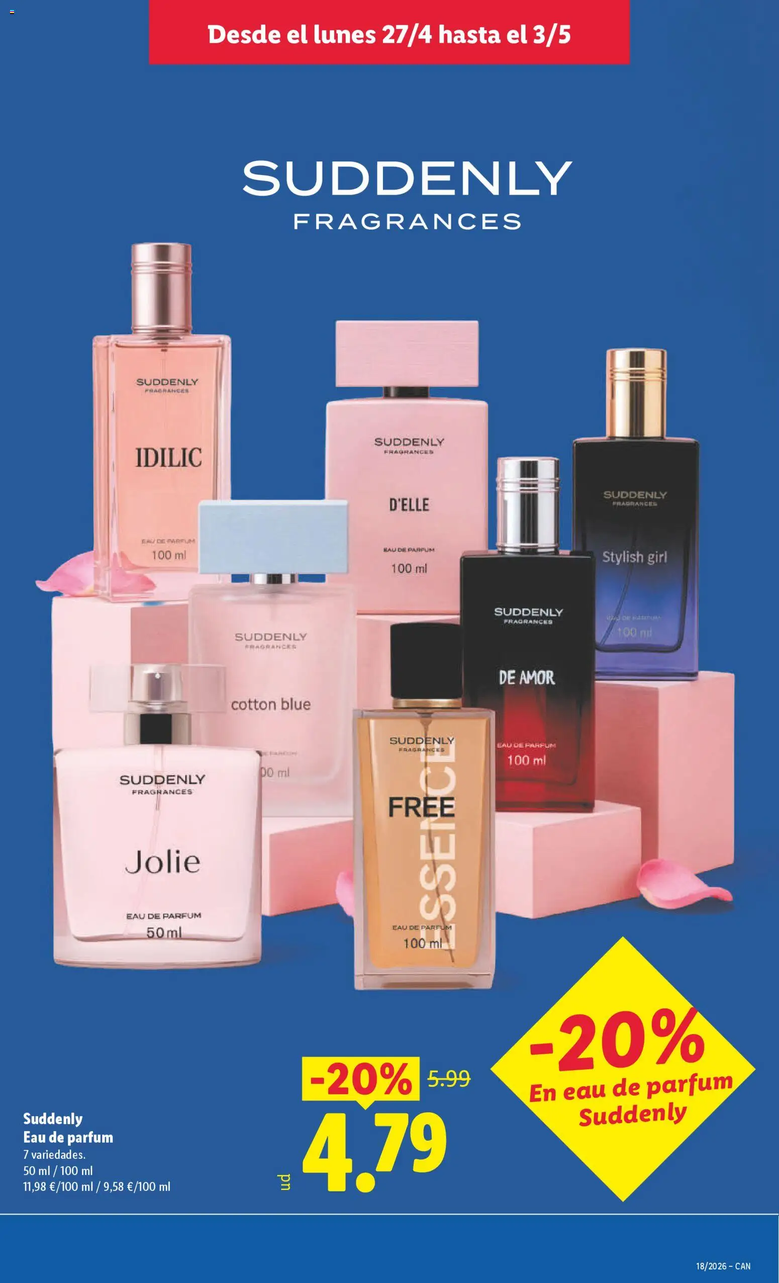 Lidl folleto │ válido desde el 27.04.2026 | Página: 29 | Productos: Perfume, Eau de parfum