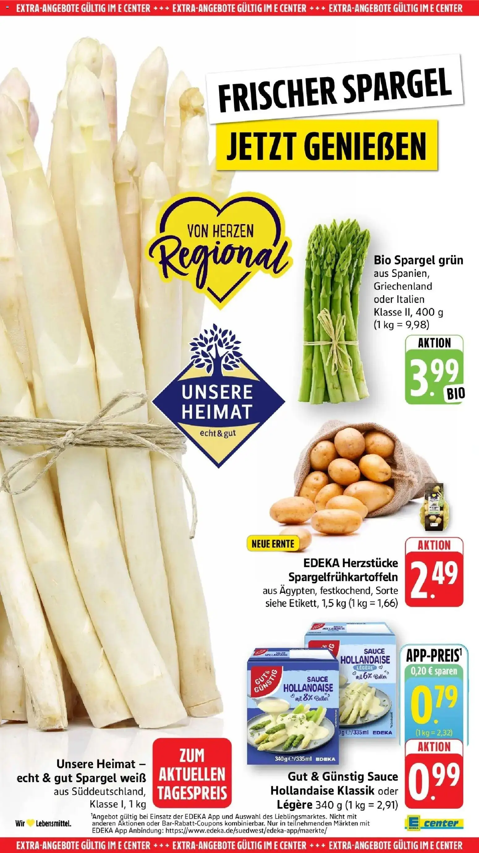 Edeka prospekt Mengen	 – gültig ab 19.04.2026 | Seite: 54 | Produkte: Butter, Spargel