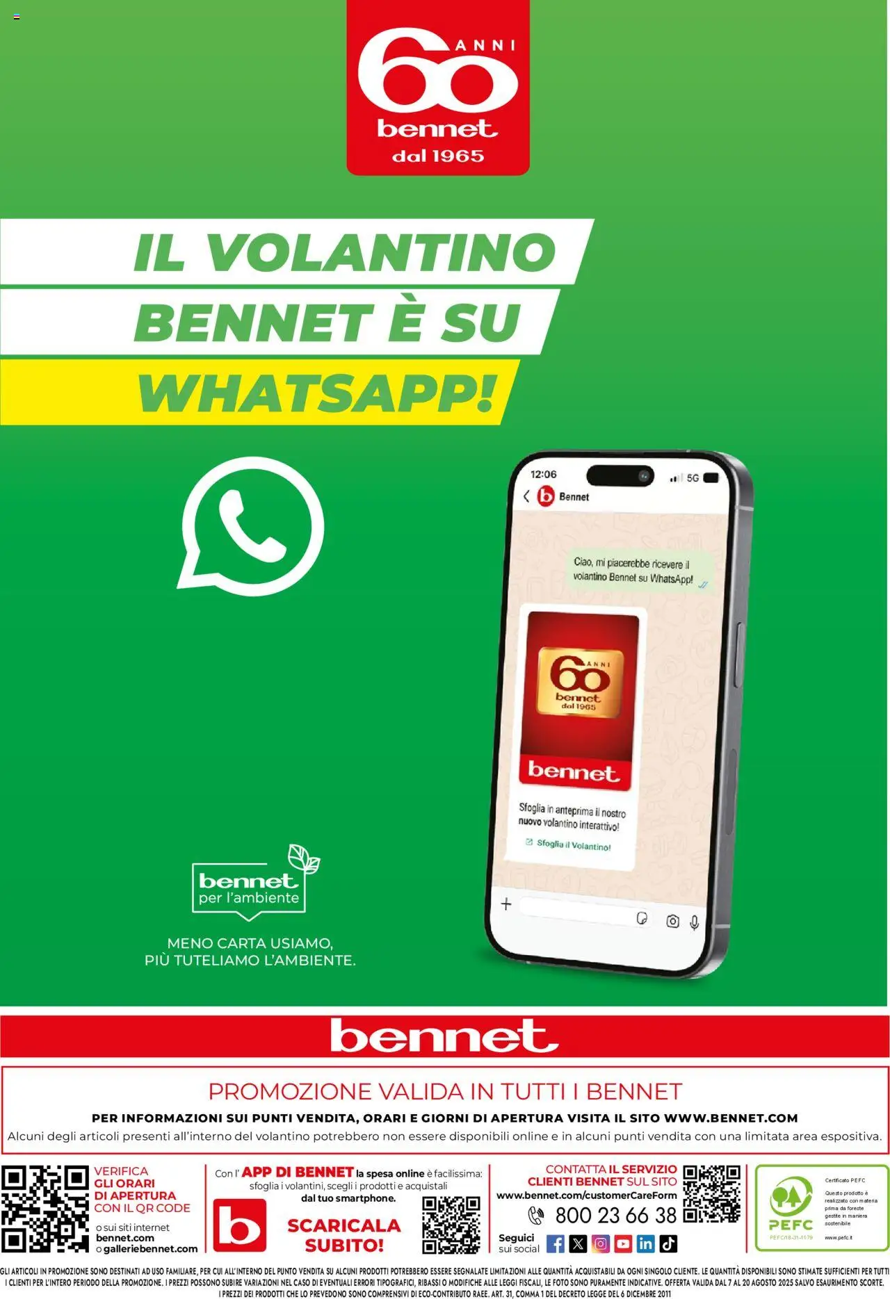 Volantino bennet del 07.08.2025 | Pagina: 27