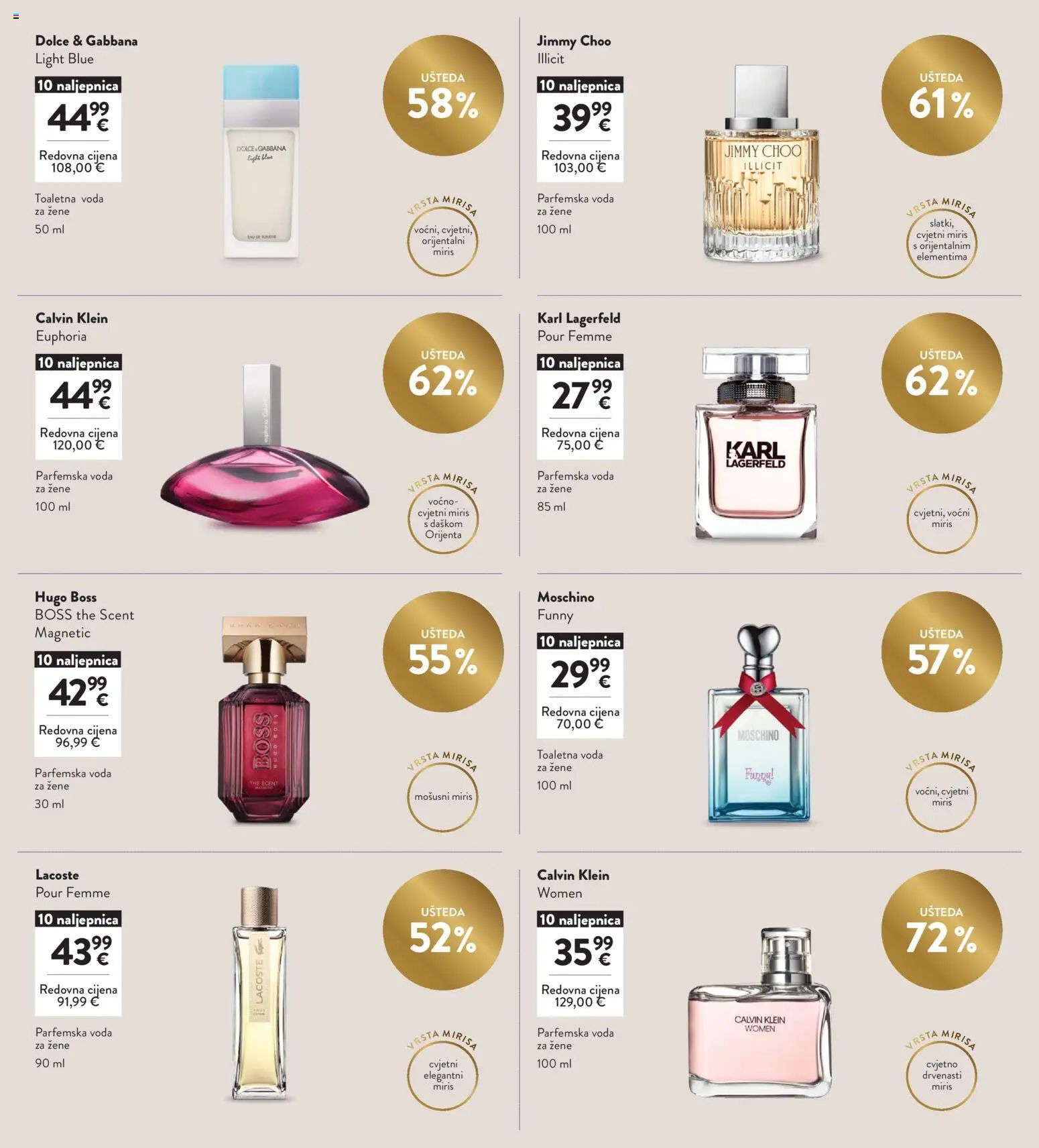 Interspar katalog | vrijedi od 05.11.2025 | Stranica: 23 | Proizvodi: Miris, Voda