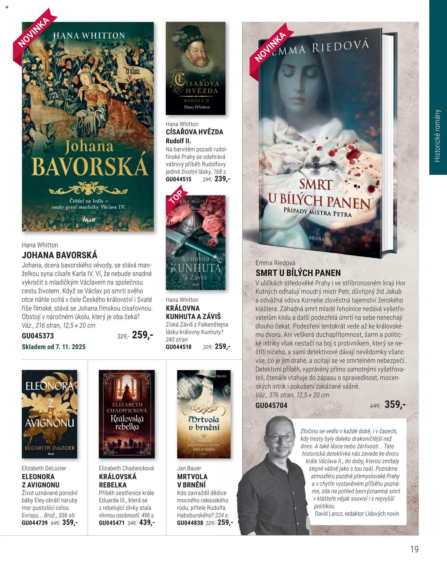 Knižní klub leták od 01.11.2025 | Strana: 19