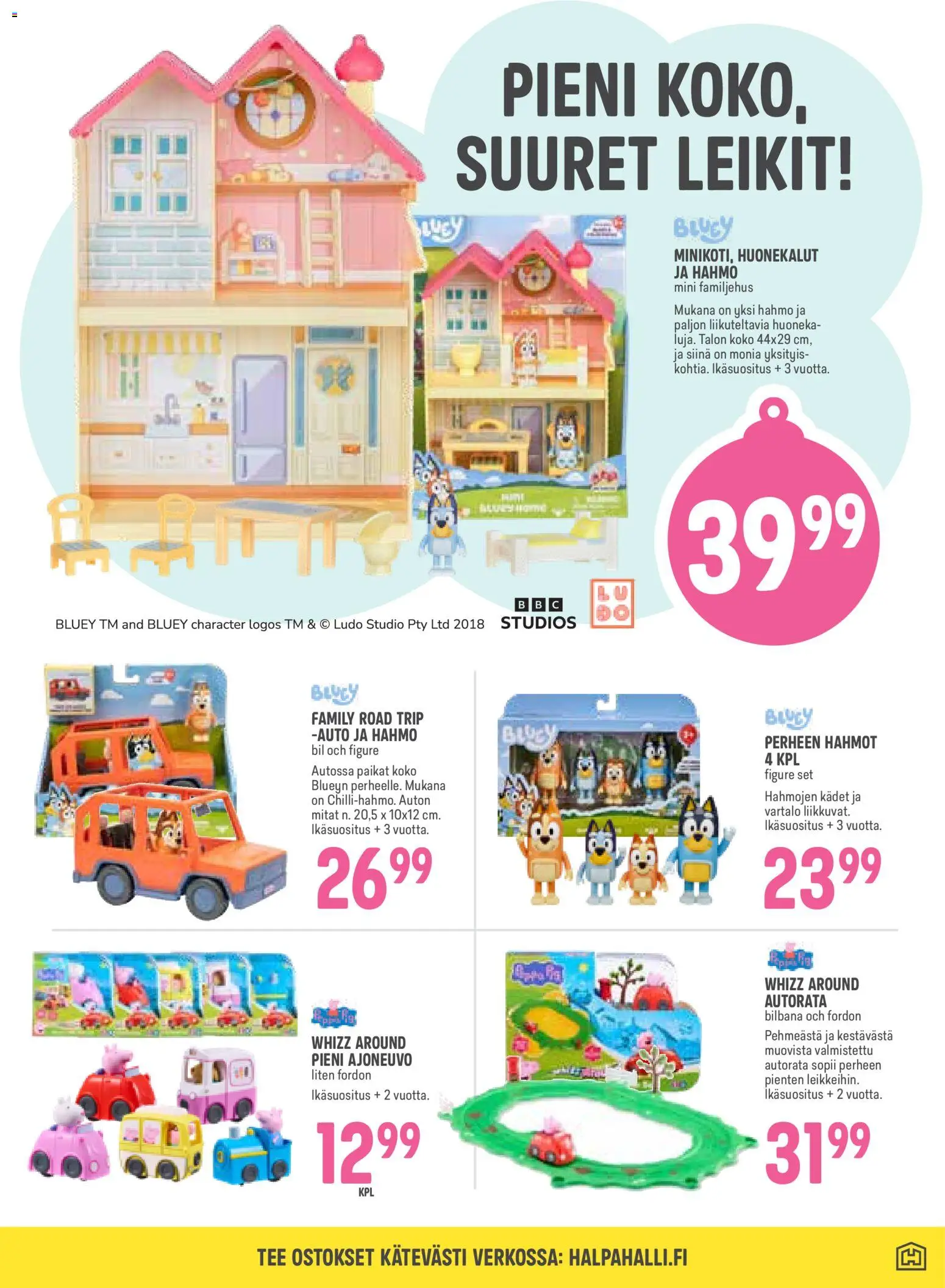 Halpa Halli - Lelukuvasto 2025 – voimassa 05.11.2025 alkaen | Sivu: 31 | Tuotteet: Tee