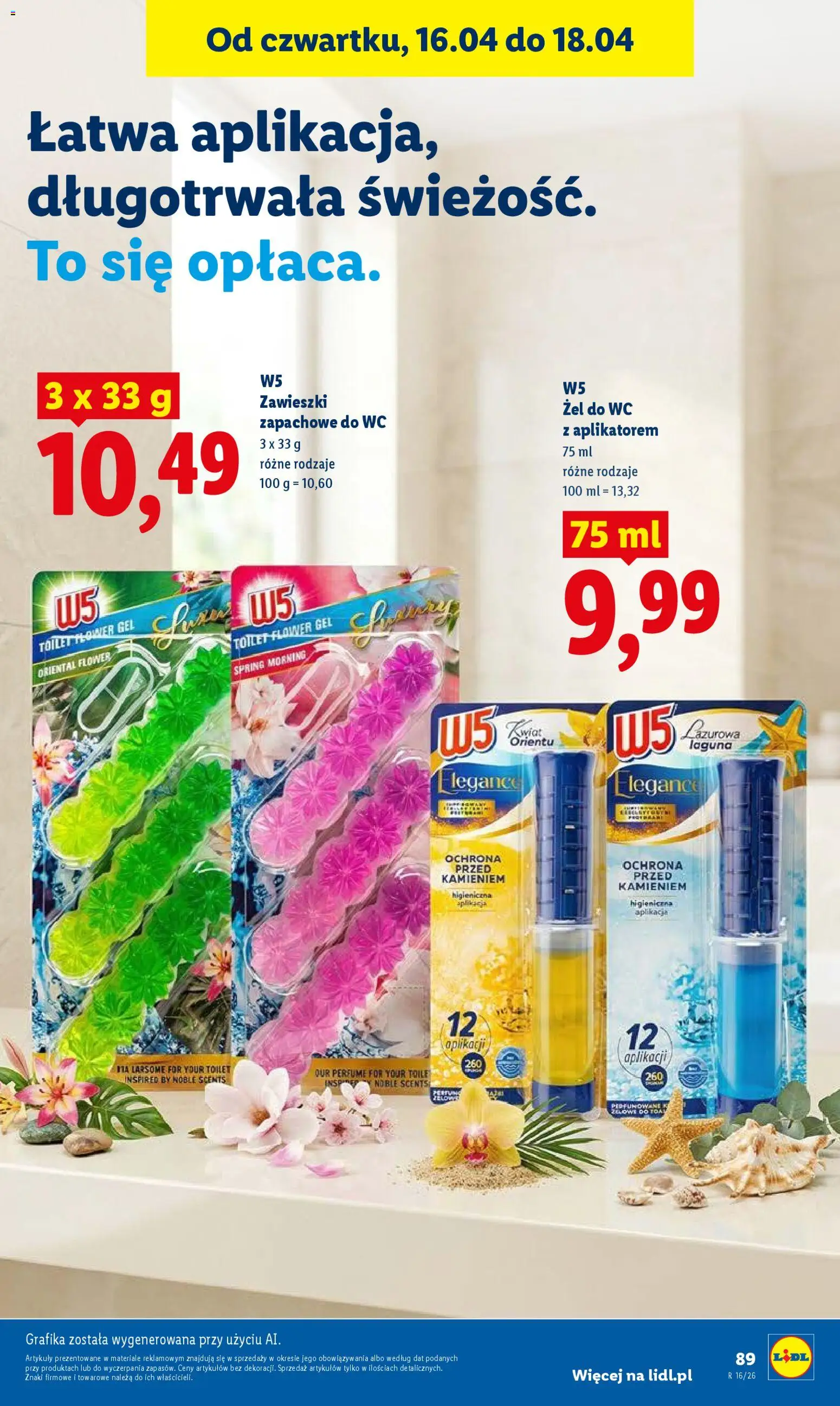 Lidl gazetka od 16.04.2026 | Strona: 89