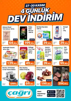 27.11.2025 tarihinden itibaren geçerli olan Çağrı Market kataloğu önizlemesi
