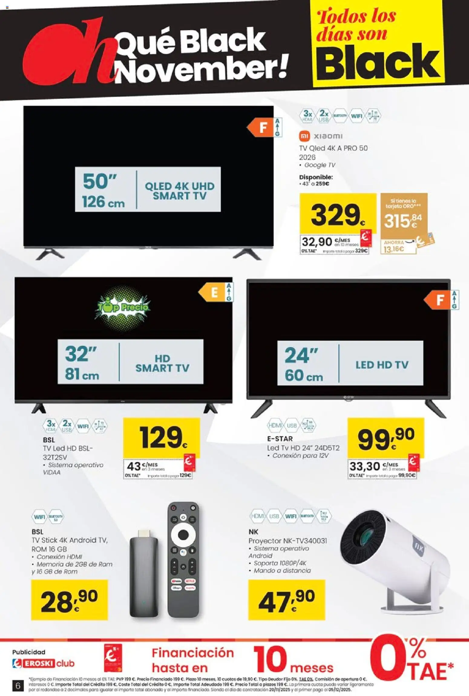 Eroski - Black Friday │ válido desde el 20.11.2025 | Página: 6
