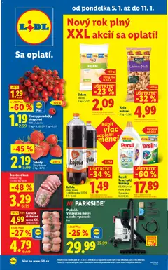 Lidl leták platný od 05.01.2026
