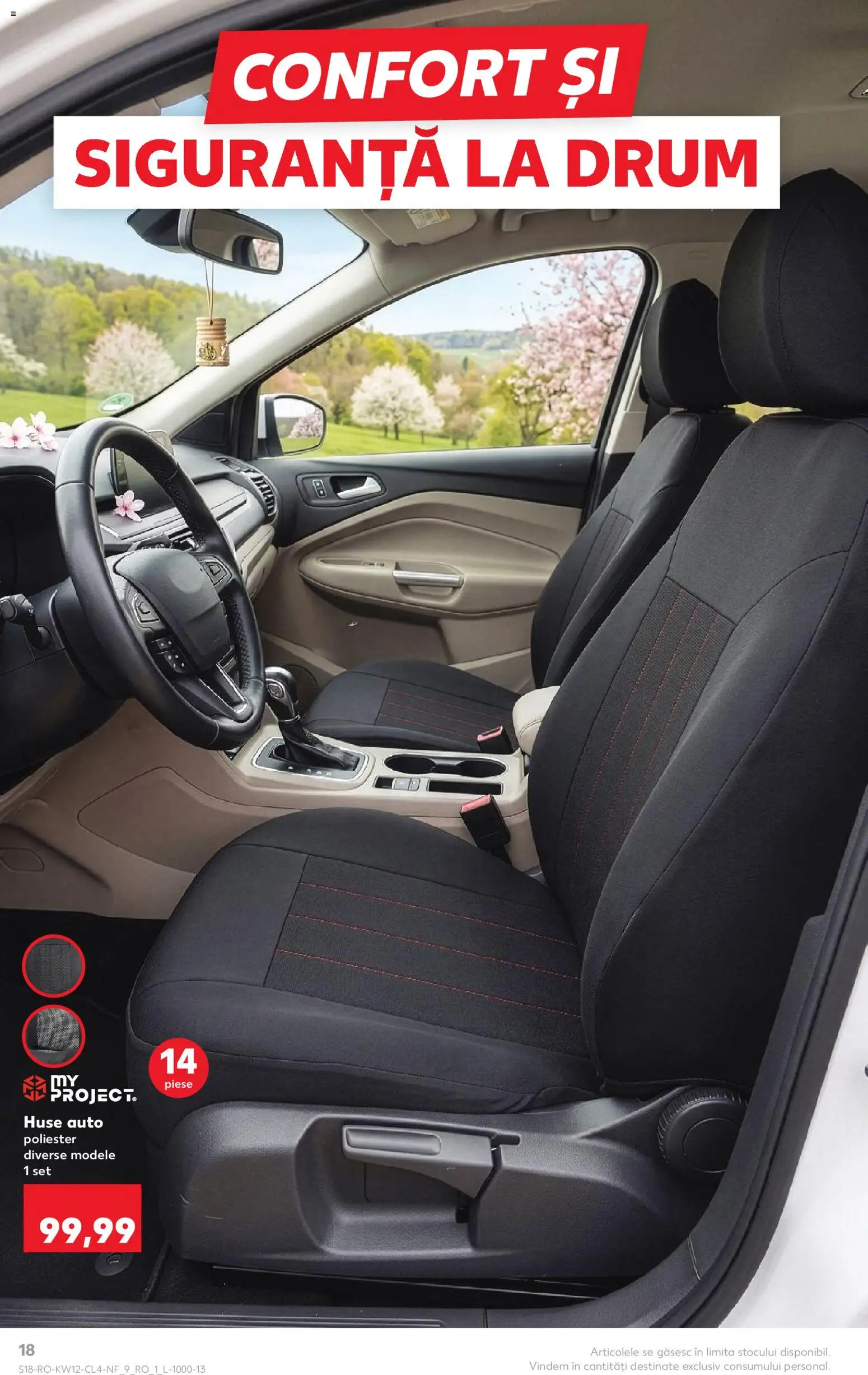 Kaufland RO akciós ujság - amely érvényes a következő dátumtól: 18.03.2026 | Oldal: 18