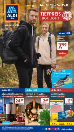 Aldi Süd Prospekt 	 ab 10.11.2025 gültig