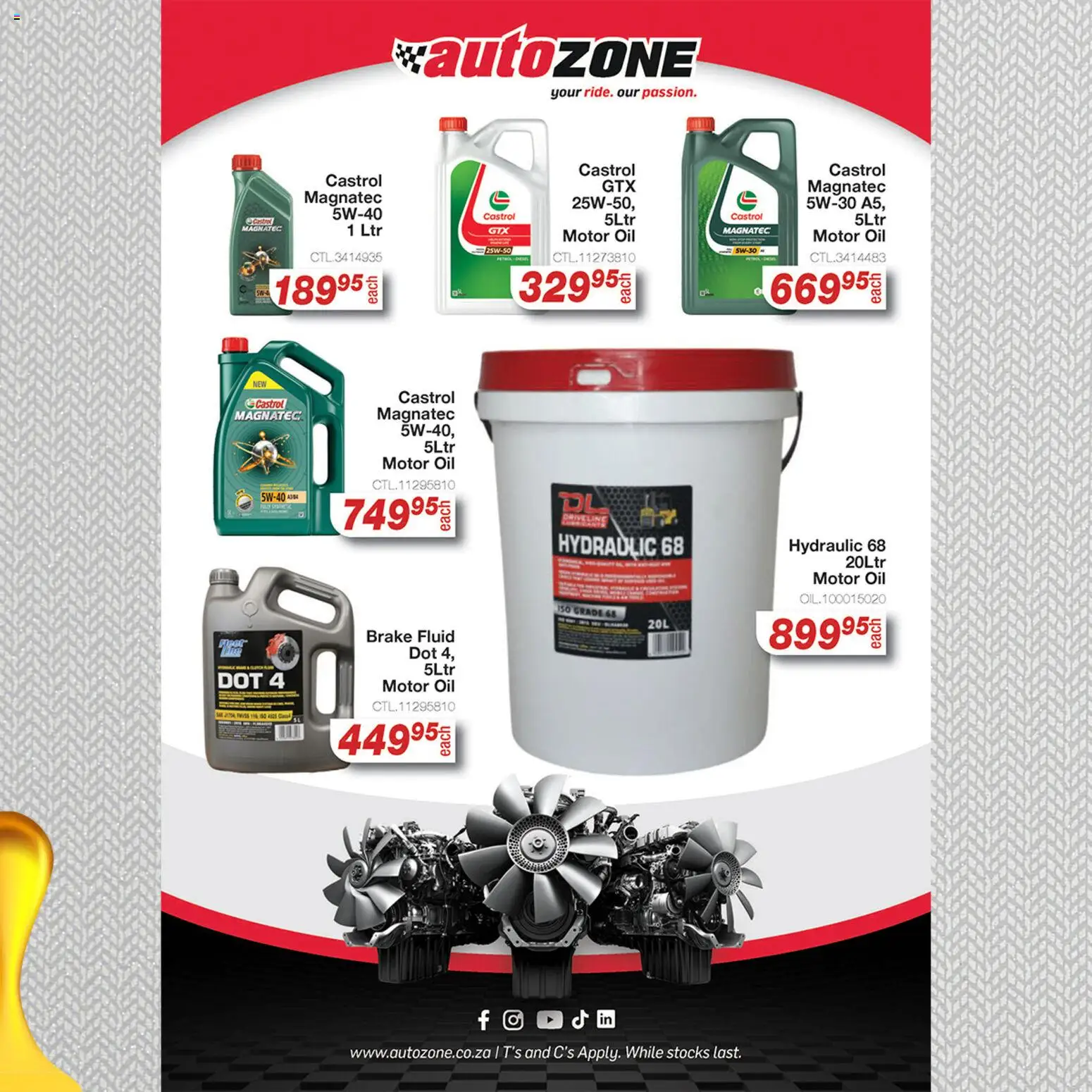 New AutoZone catalogue – valid from 18.12.2025 | Page: 2 | Products: Oil