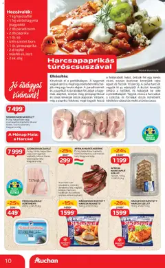Auchan akciós ujság - amely érvényes a következő dátumtól: 07.08.2025 | Oldal: 10