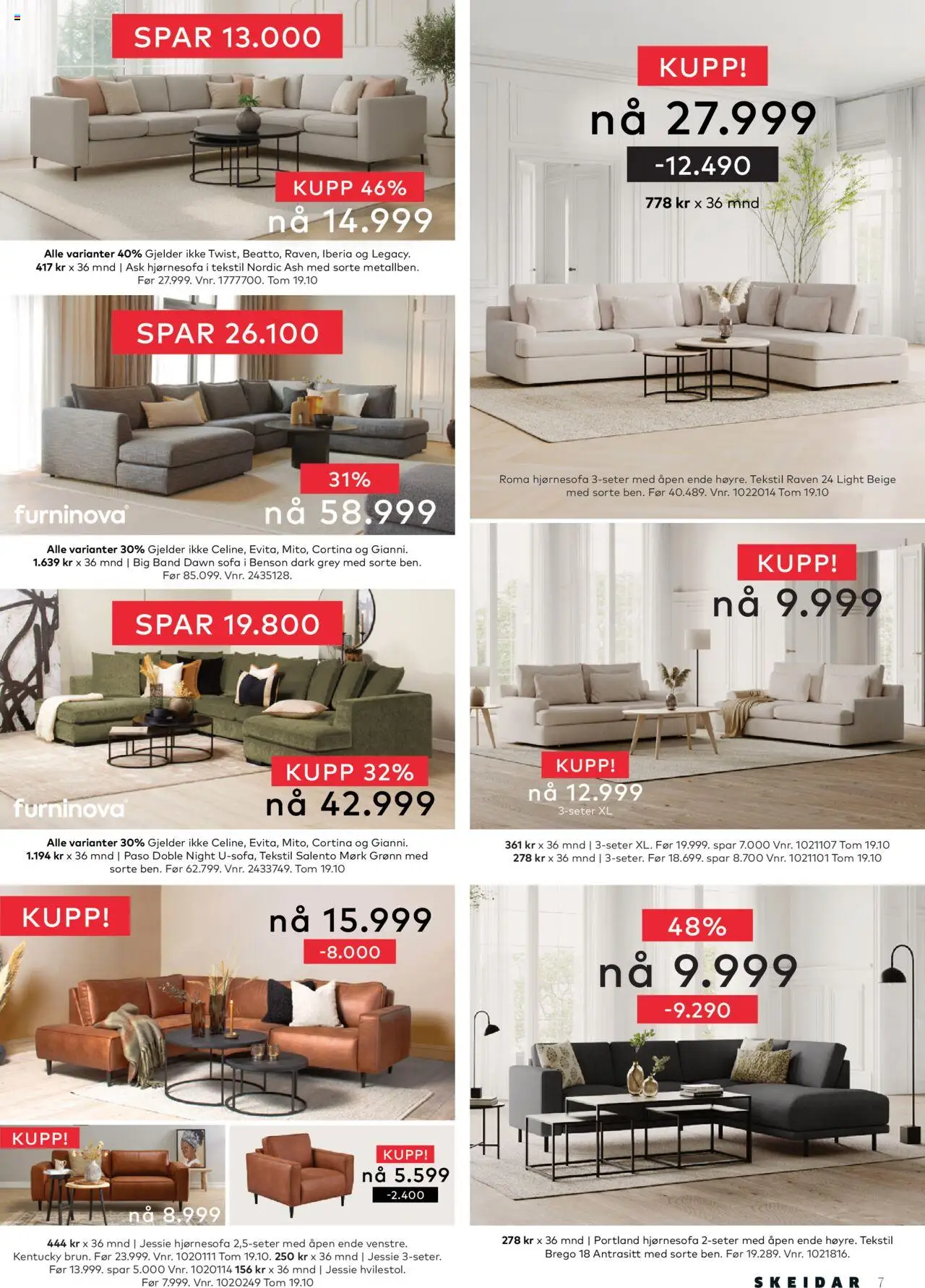 {H1} | Side: 7 | Produkter: Sofa