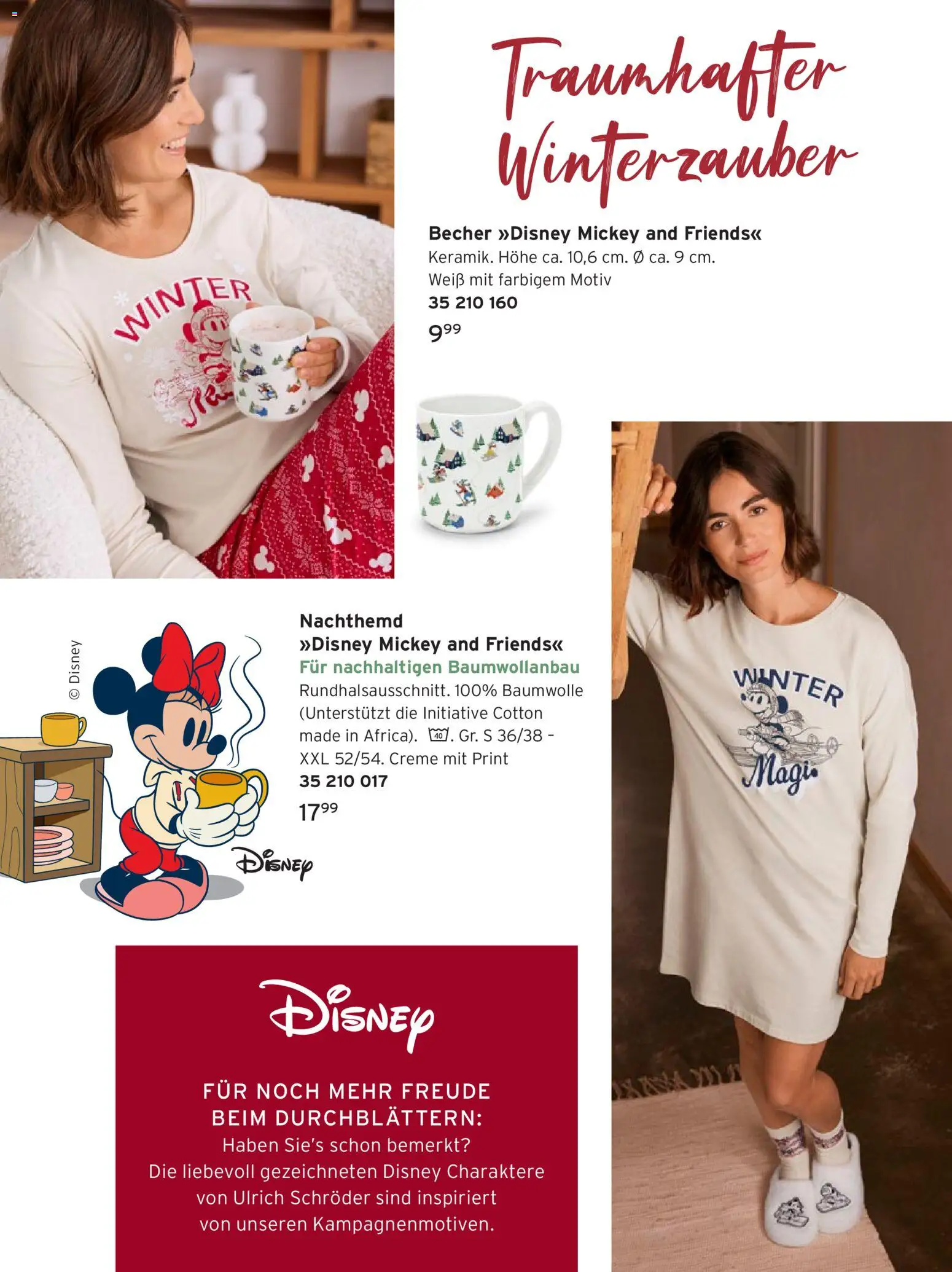 Tchibo Weihnachtsfreude mit Disney – gültig ab 17.12.2025 | Seite: 4 | Produkte: Creme