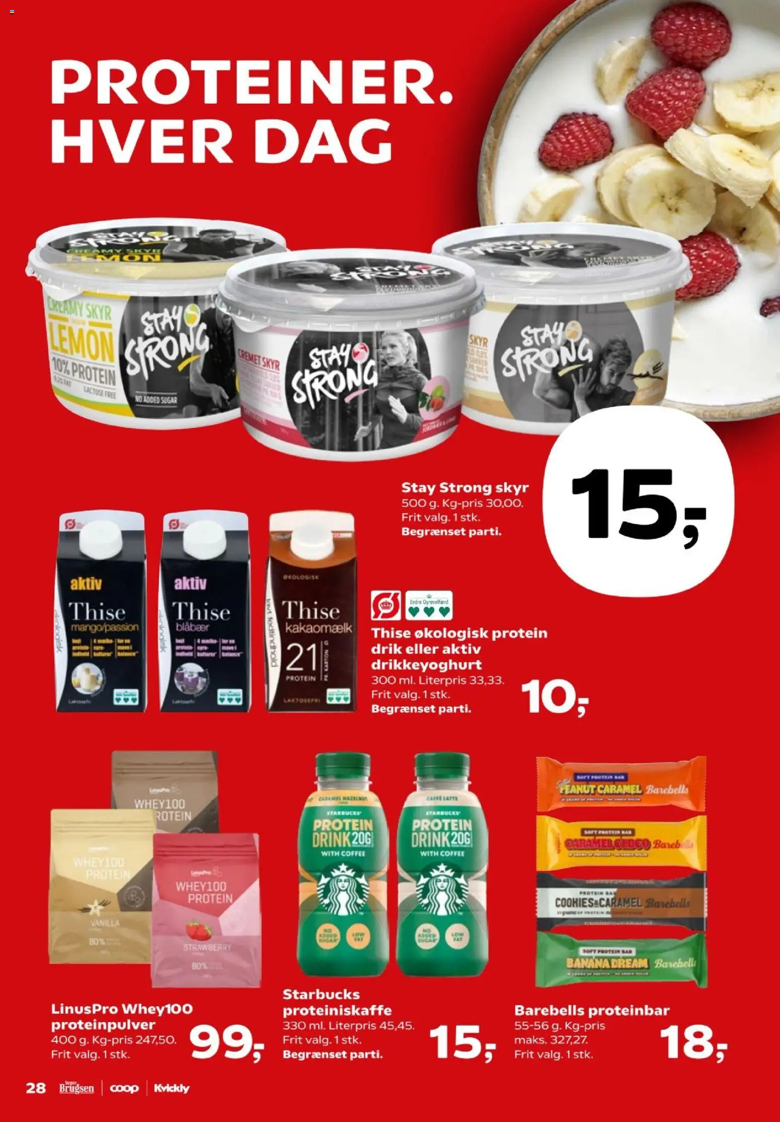 Kvickly tilbudsavis – gyldig fra 06.03.2026 | Side: 29 | Produkter: Blåbær, Skyr, Kakaomælk, Drikkeyoghurt