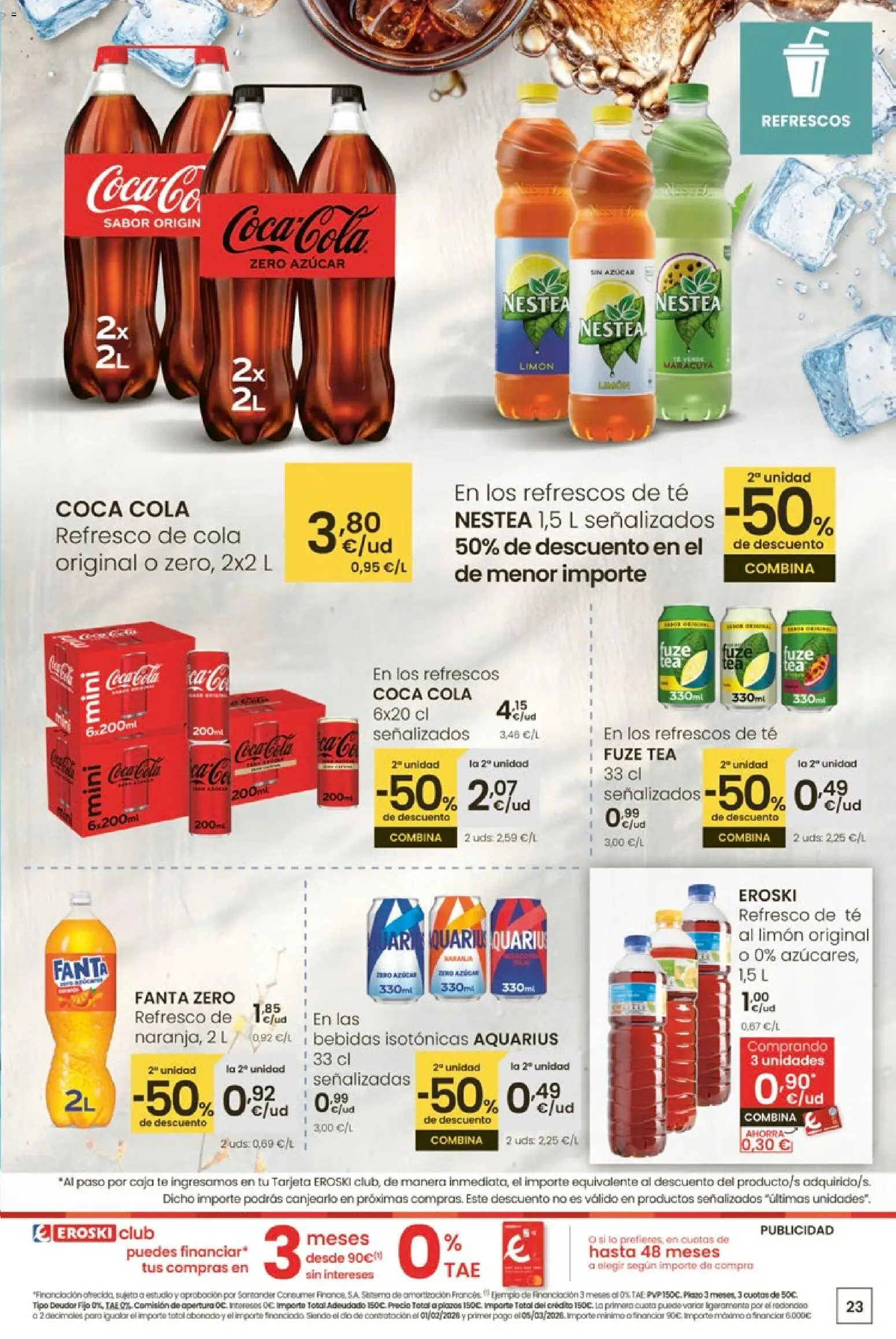 Eroski - Carnaval del ahorro │ válido desde el 29.01.2026 | Página: 23 | Productos: Té, Caja