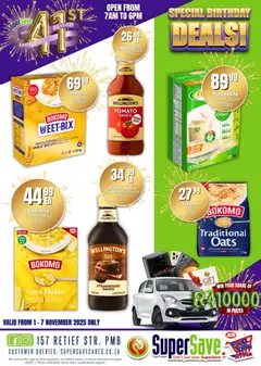 Super Save specials catalogue – valid from 31.10.2025 | Page: 93 | Products: Corn, Detergente líquido, Vitamins, Tomato sauce