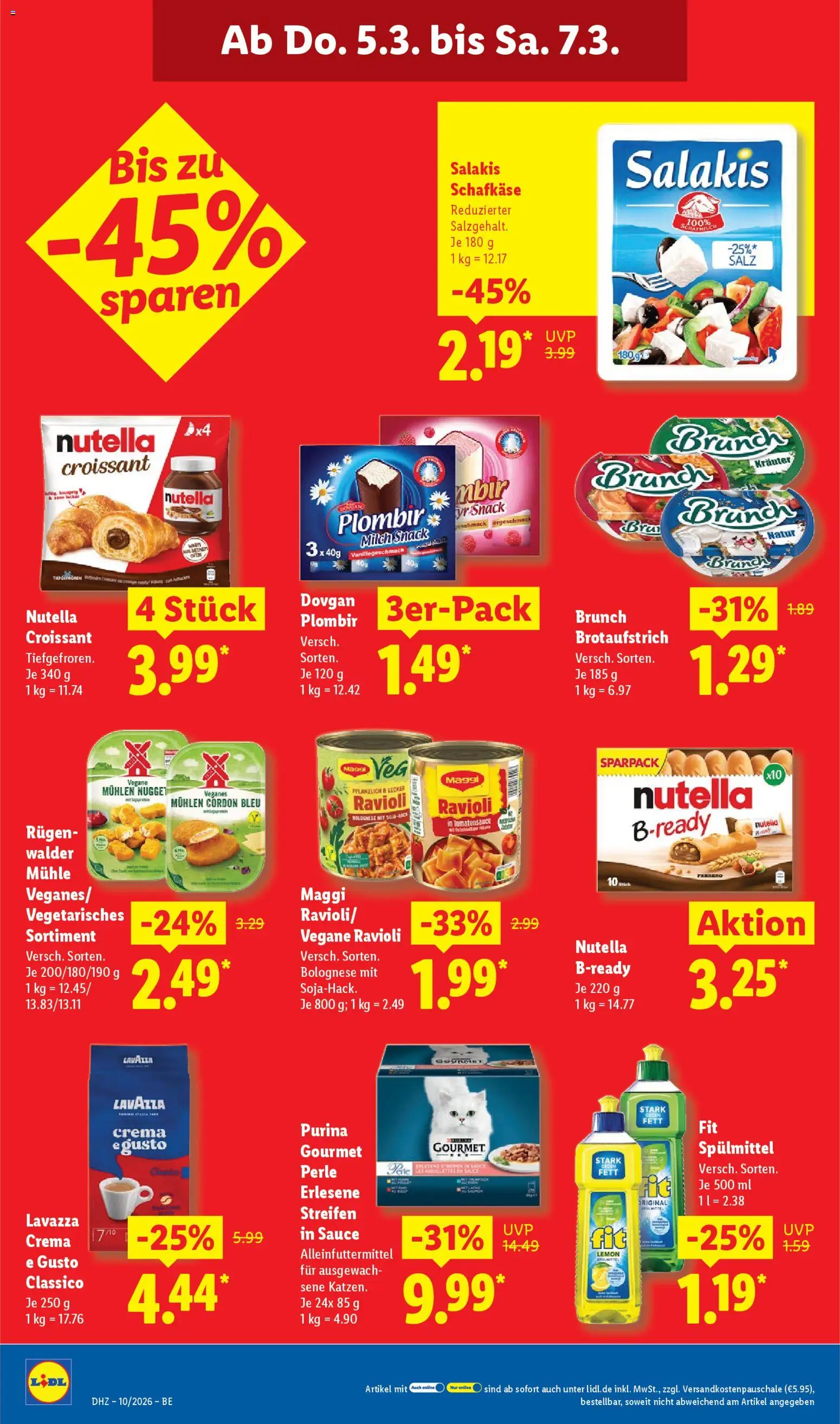 Lidl Prospekt Zossen – gültig ab 02.03.2026 | Seite: 70 | Produkte: Croissant, Nutella, Salz, Salakis