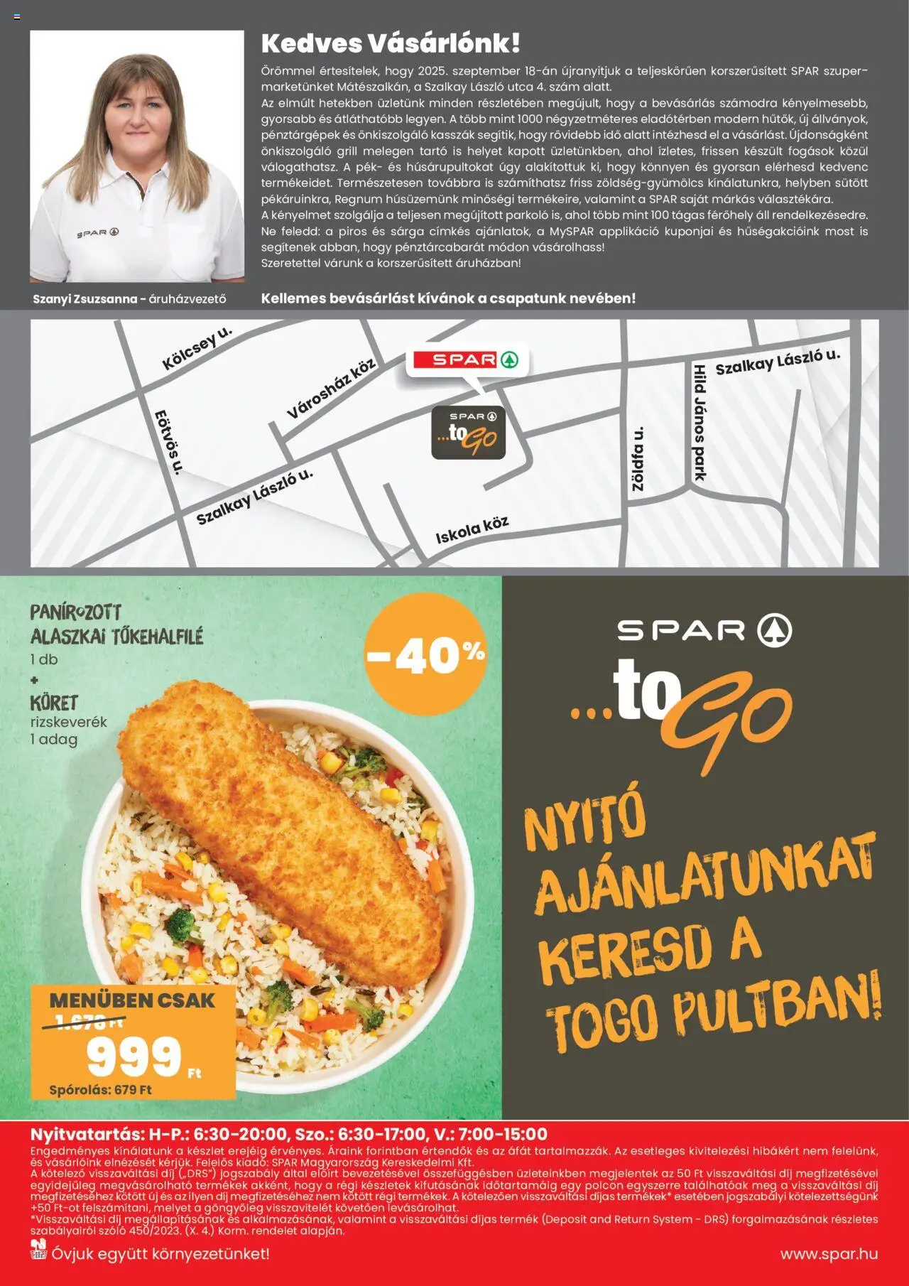 Spar akciós ujság - amely érvényes a következő dátumtól: 18.09.2025 | Oldal: 5 | Termékek: Szőlő, Grill, Alaszkai tőkehalfilé