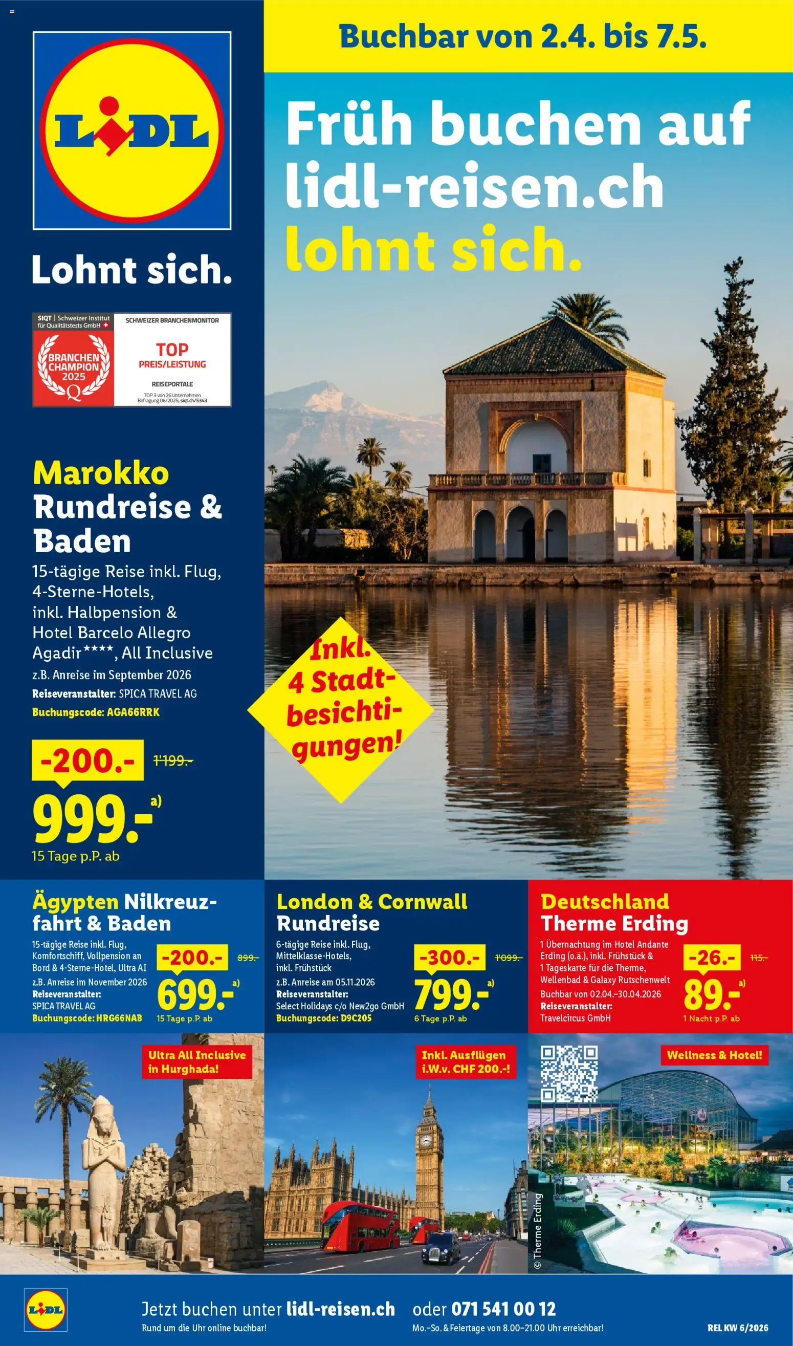 Lidl aktionen Sonderflyer – gültig ab 02.04.2026 | Seite: 1 | Produkte: Uhr, Top