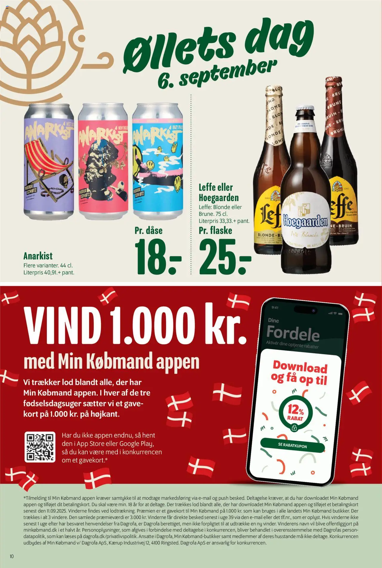 Min Købmand tilbudsavis – gyldig fra 05.09.2025 | Side: 10 | Produkter: Søm