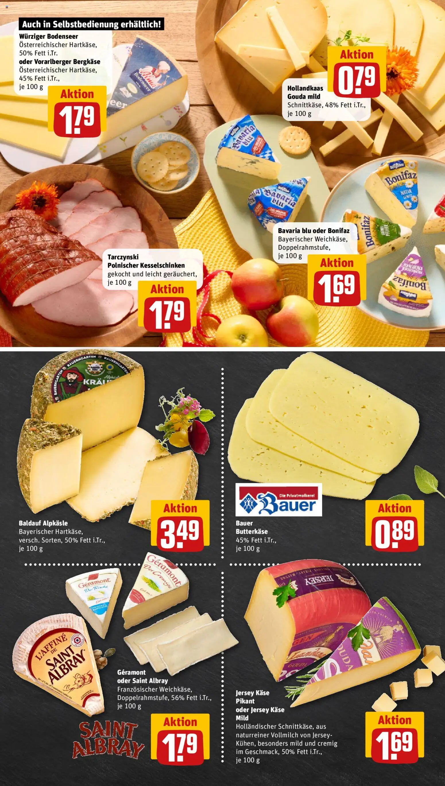 Rewe ihr Kaufpark Prospekt 	 – gültig ab 27.04.2026 | Seite: 9 | Produkte: Geramont, Käse, Gouda, Knoblauch