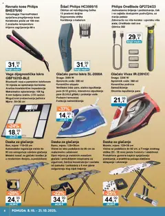 KTC - Katalog tehnike i posuđa - Pregled kataloga iz trgovine KTC, vrijedi od 08.10.2025 | Stranica: 8 | Proizvodi: Termostat, Daska za glačanje, Vaga