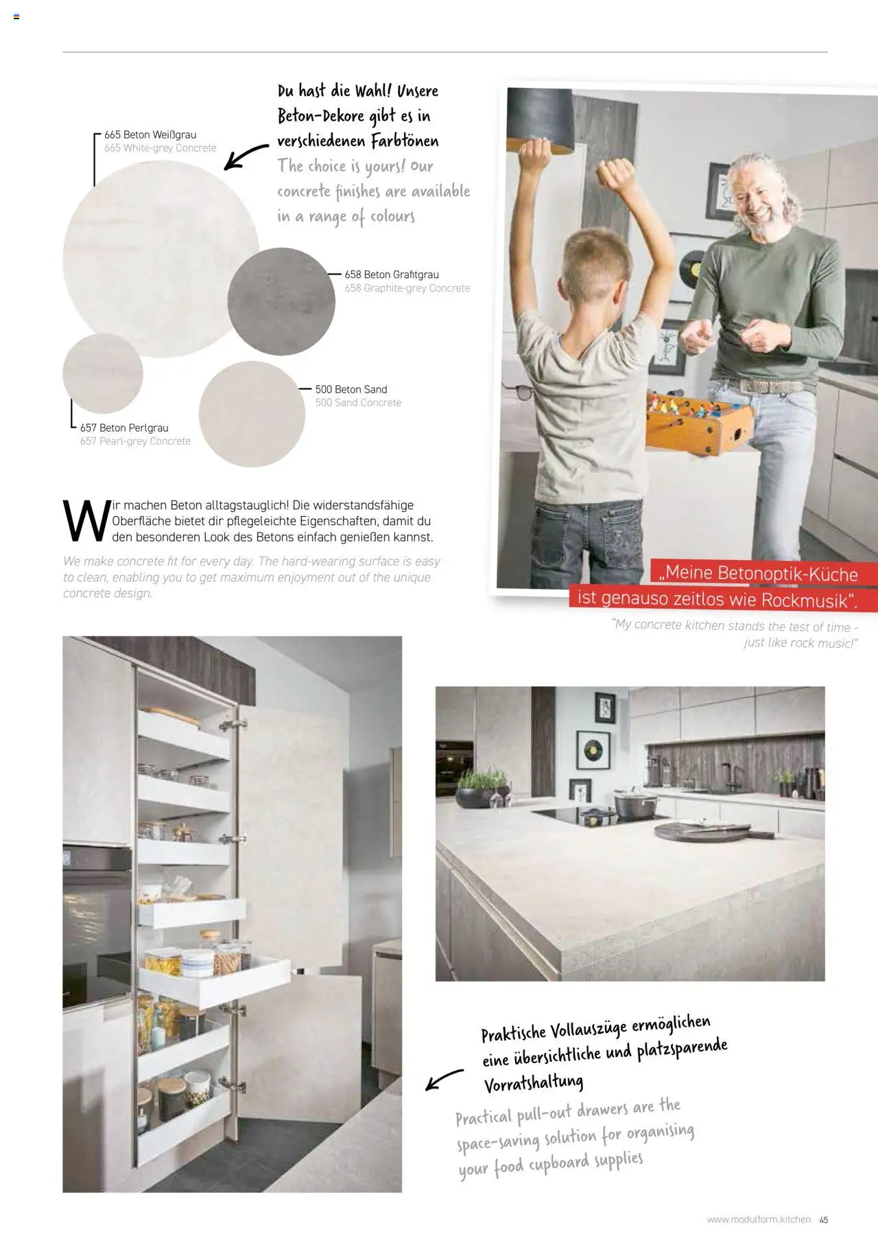 Ostermann Modulform Küchenprospekt  – gültig ab 26.05.2025 | Seite: 45 | Produkte: Rock