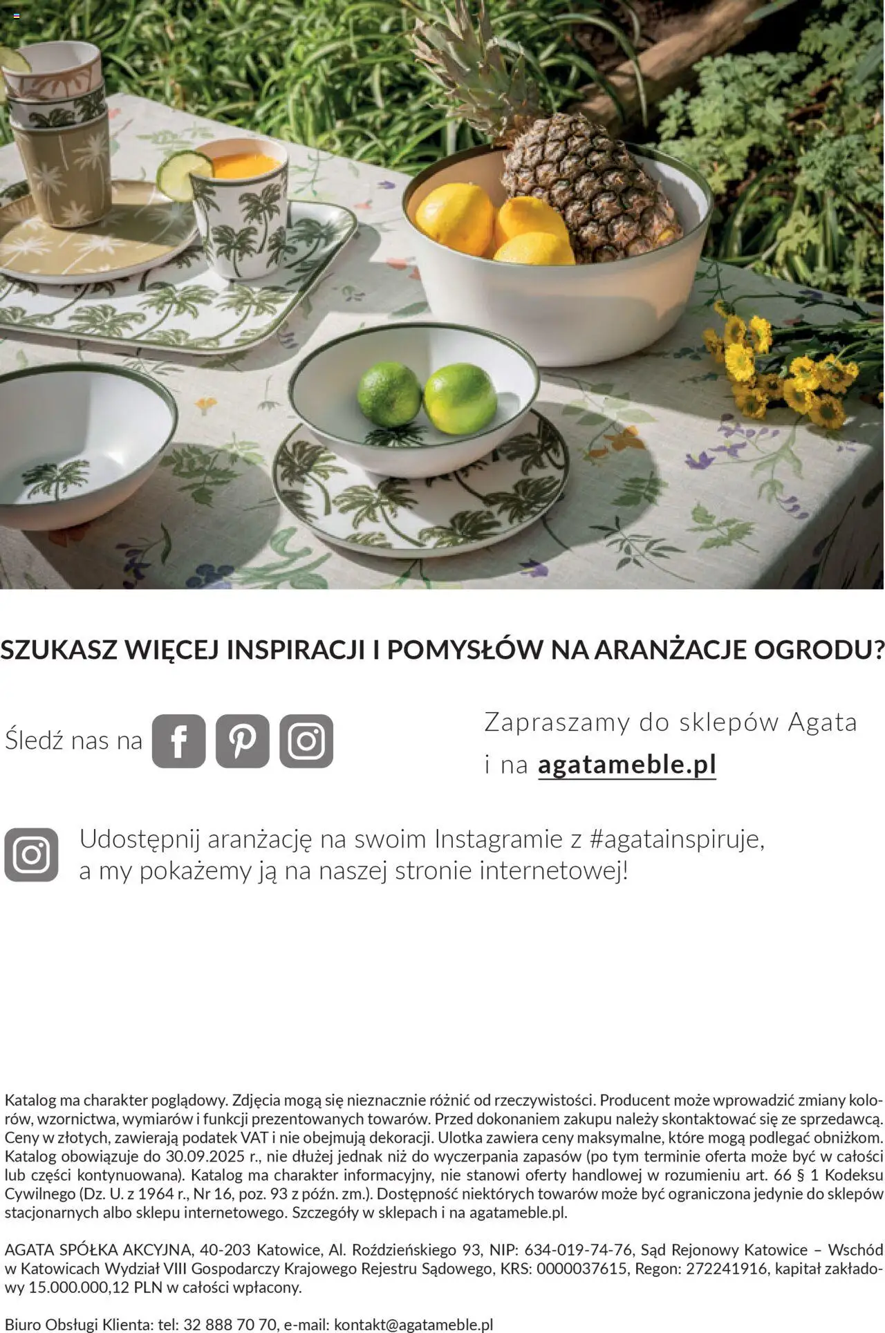 Salony Agata Gazetka - Ogród od 26.05.2025 | Strona: 38 | Produkty: Śledź