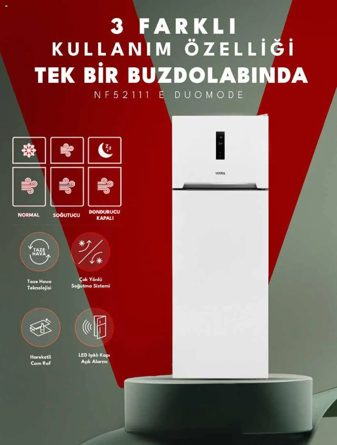 Vestel Katalog - 03.09.2025 tarihinden itibaren geçerlidir | Sayfa: 17 | Ürünler: Raf, Dondurucu