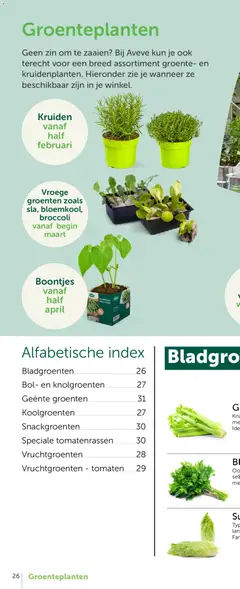 Aveve Groente- en kruidengids - Voorbeeld van een folder van Aveve, geldig van 23.02.2026 | Pagina: 50