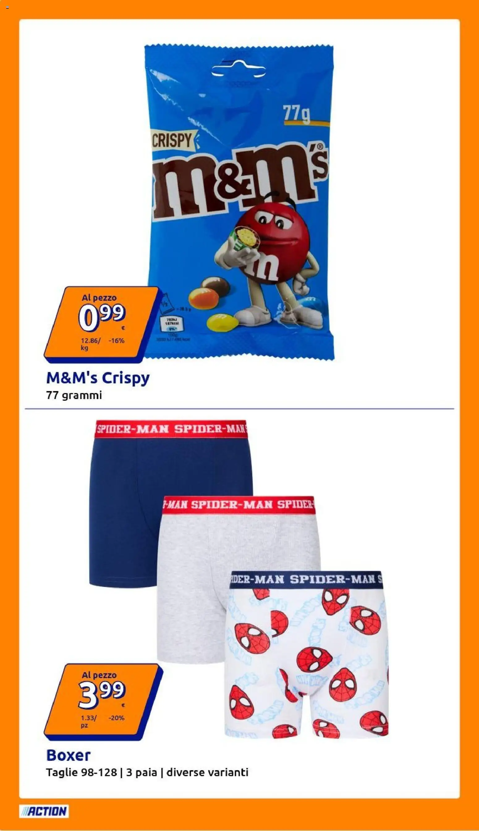 Volantino Action del 15.04.2026 | Pagina: 14 | Prodotti: Boxer