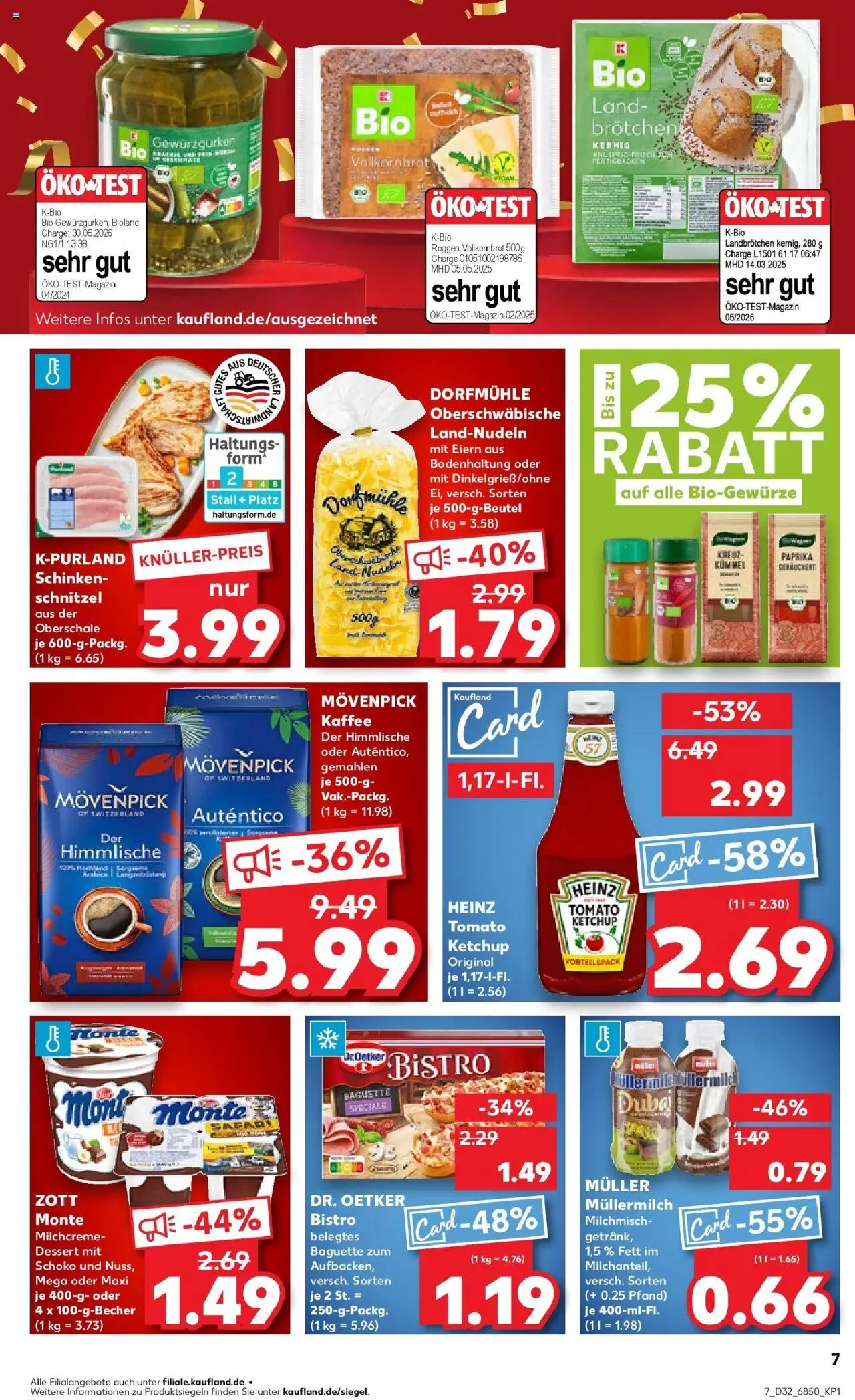 Kaufland prospekt Burghausen	 - gültig ab dem 10.08.2025 | Seite: 20 | Produkte: Baguette, Pizza, Ketchup, Muller mullermilch