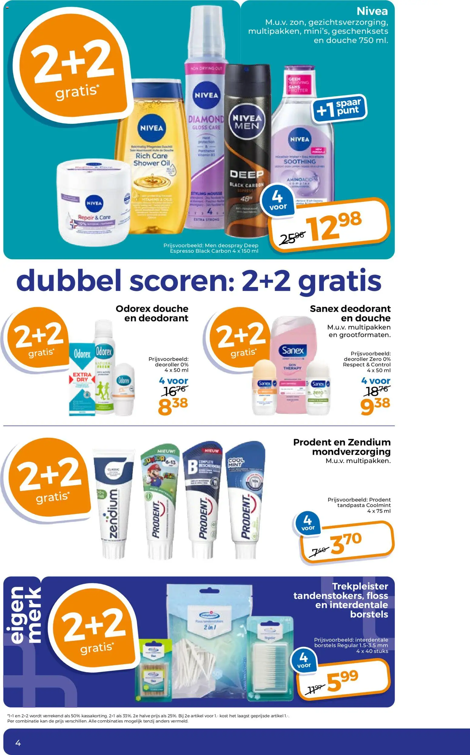 {H1} | Pagina: 4 | Producten: Tandpasta, Kan, Borstels, Mondverzorging