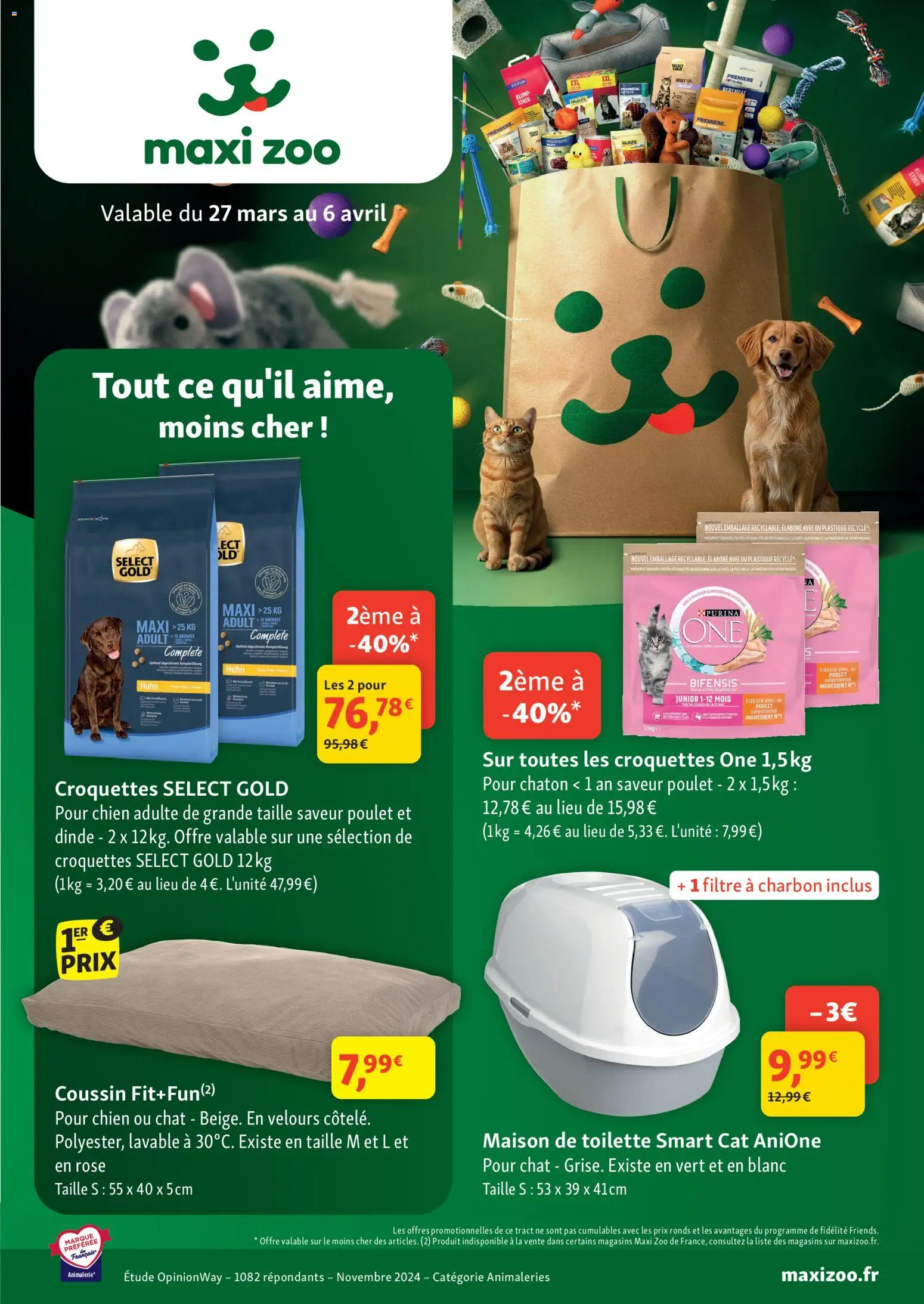 Les promos Maxi ZOO débarquent le 27/03/2026 ! 🤯💰 | France