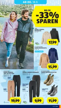 Hofer Flugblatt gültig ab 12.09.2025 | Seite: 39 | Produkte: Hose