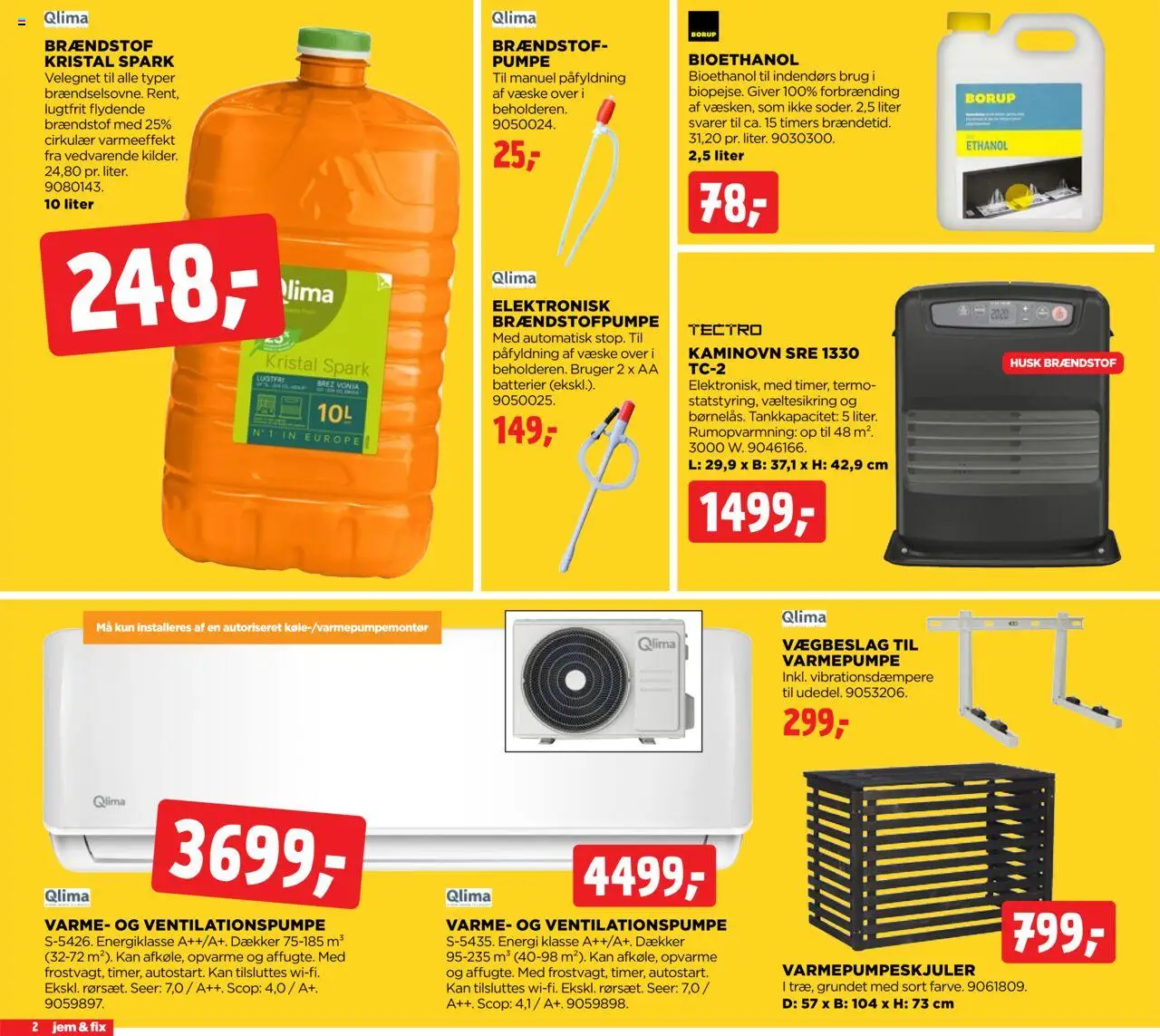 Jem & fix tilbudsavis – gyldig fra 12.10.2025 | Side: 2 | Produkter: Batterier, Søm