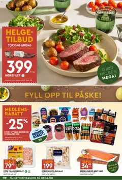 Forhåndsvisning av Coop Mega kundeavis gyldig fra 23.03.2026 | Side: 2 | Produkter: Ost, Karrysalat, Sweatshirts, Curry powder