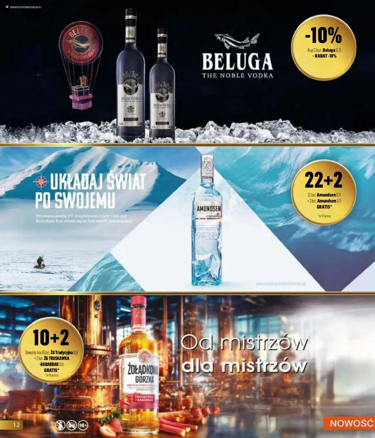 Eurocash Gazetka - Horeca od 01.06.2025 | Strona: 12 | Produkty: Vodka