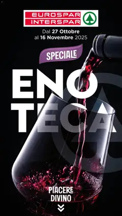 Anteprima del volantino Eurospar Enoteca catalogo valido a partire dal 27.10.2025