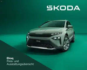 Škoda Elroq Preisliste ab 10.09.2025 gültig