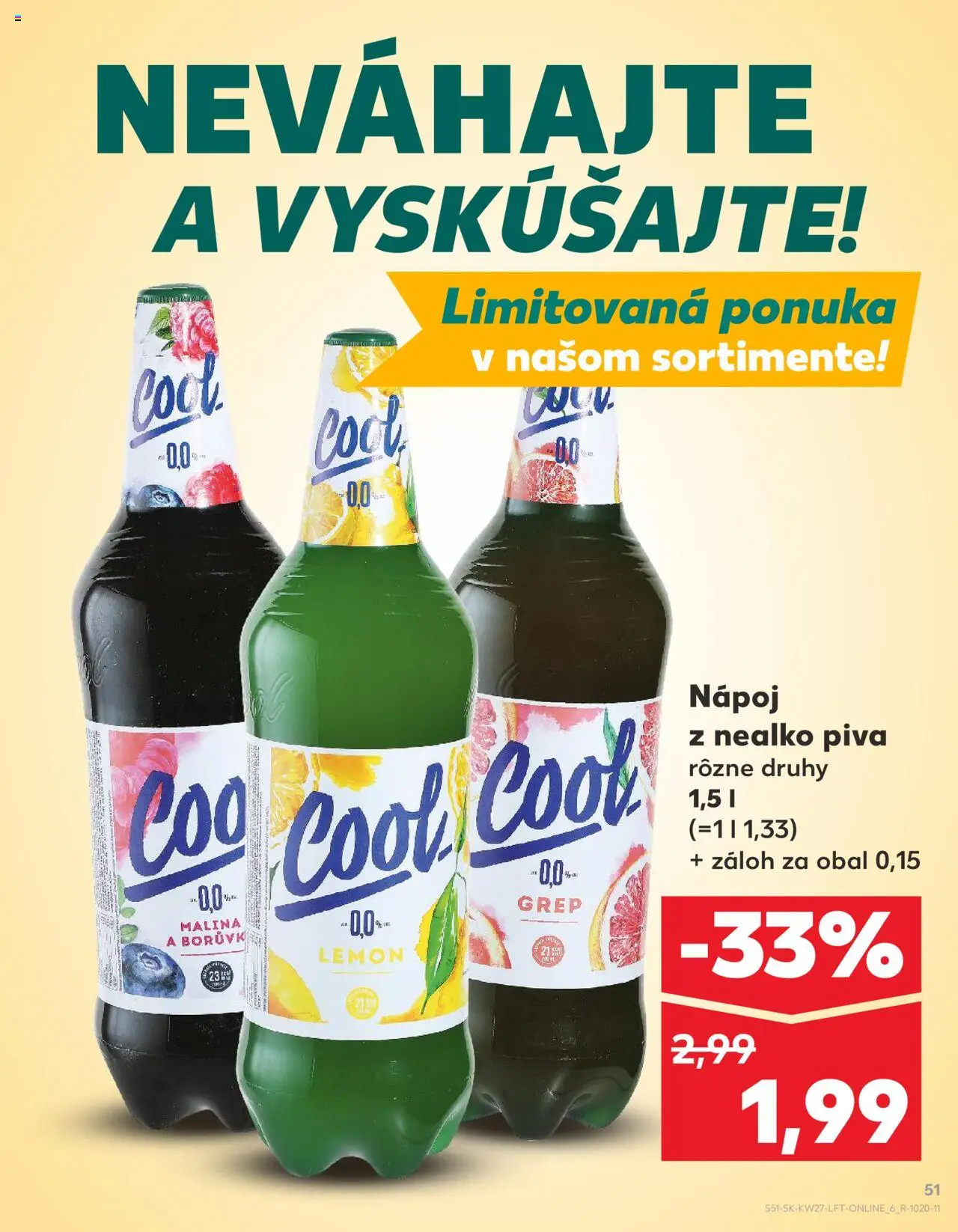 Nové Kaufland akcie – leták je platný od 03.07.2025 | Strana: 51 | Produkty: Grep