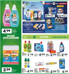 Volantino Eurospar del 17.07.2025 | Pagina: 19 | Prodotti: Candeggina, Sgrassatore, Lavatrice, Chiodi