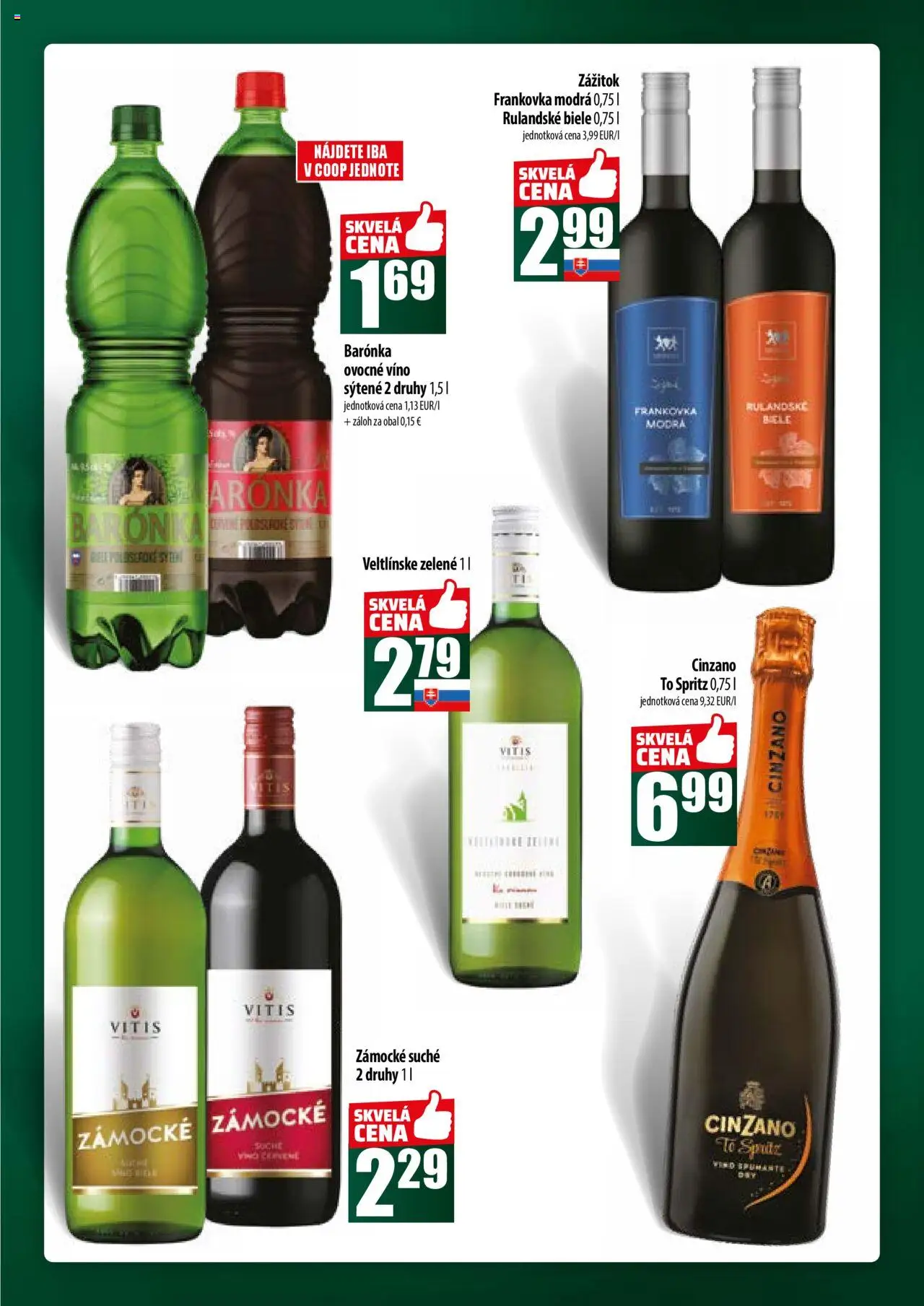 COOP Jednota široká ponuka │ platný od 17.07.2025 | Strana: 53 | Produkty: Víno