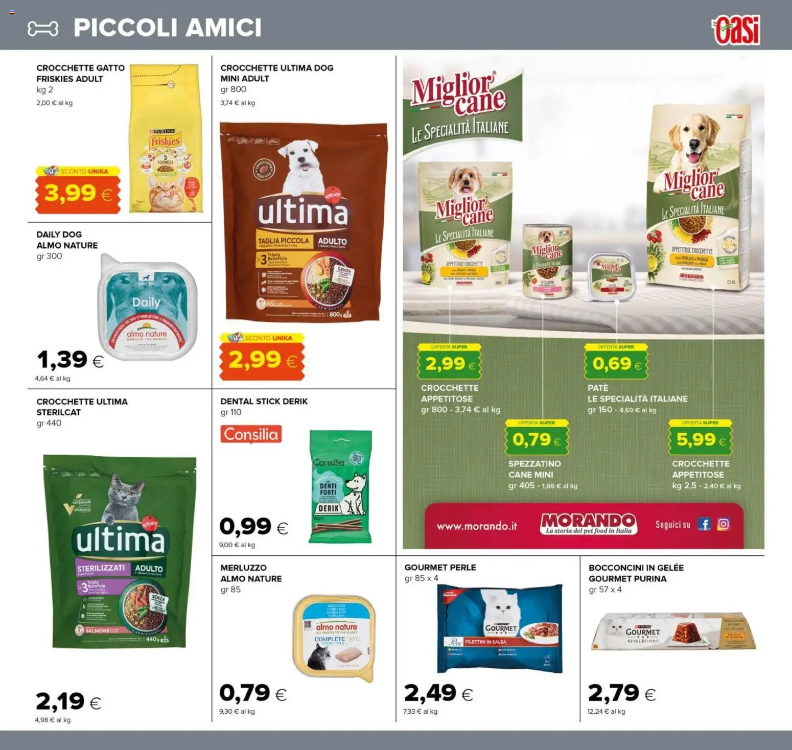Volantino Oasi del 15.12.2025 | Pagina: 33 | Prodotti: Pollo, Crocchette, Crocchette cane, Crocchette gatto