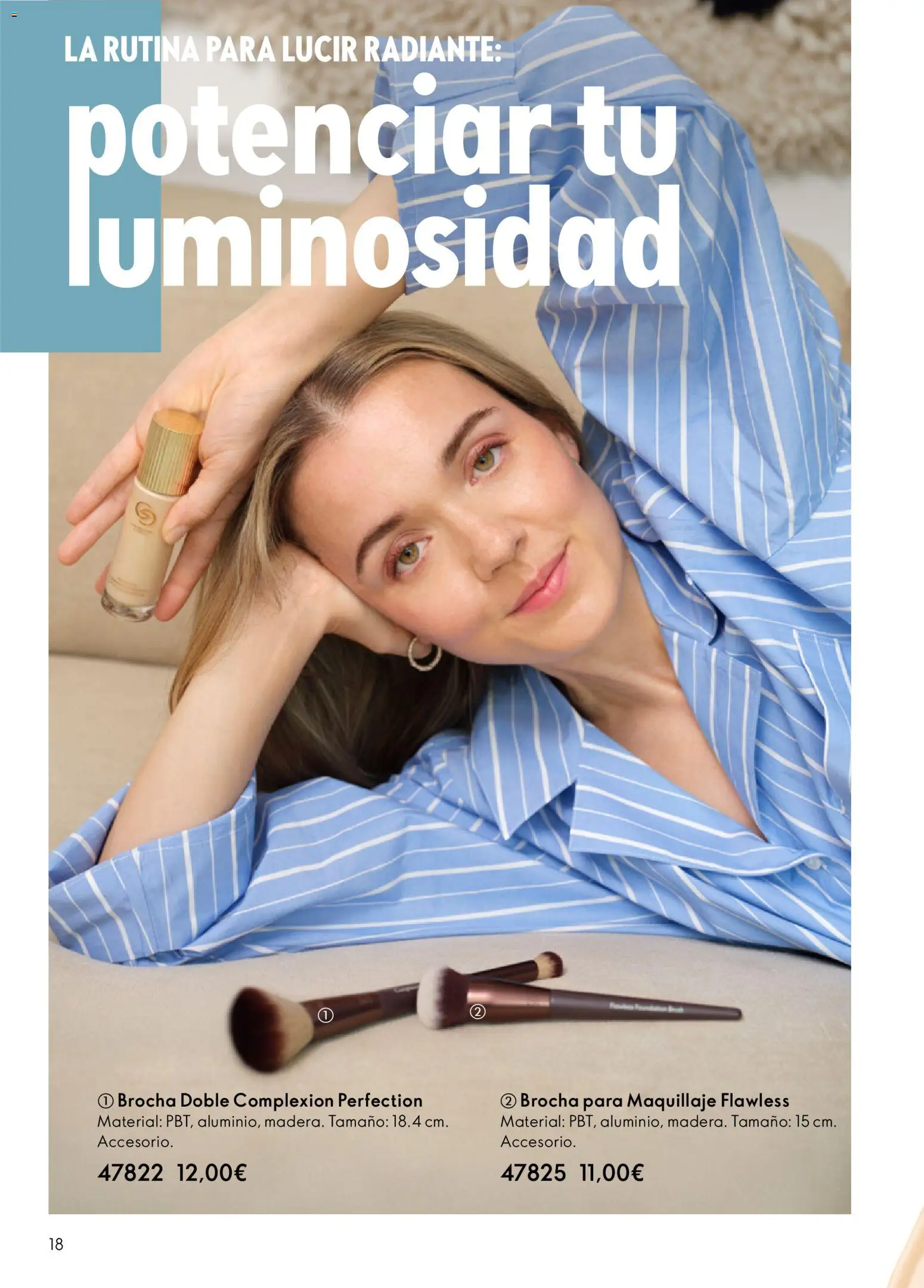 Oriflame - Catálogo Campaña 1 │ válido desde el 31.12.2025 | Página: 18 | Productos: Maquillaje, Brocha