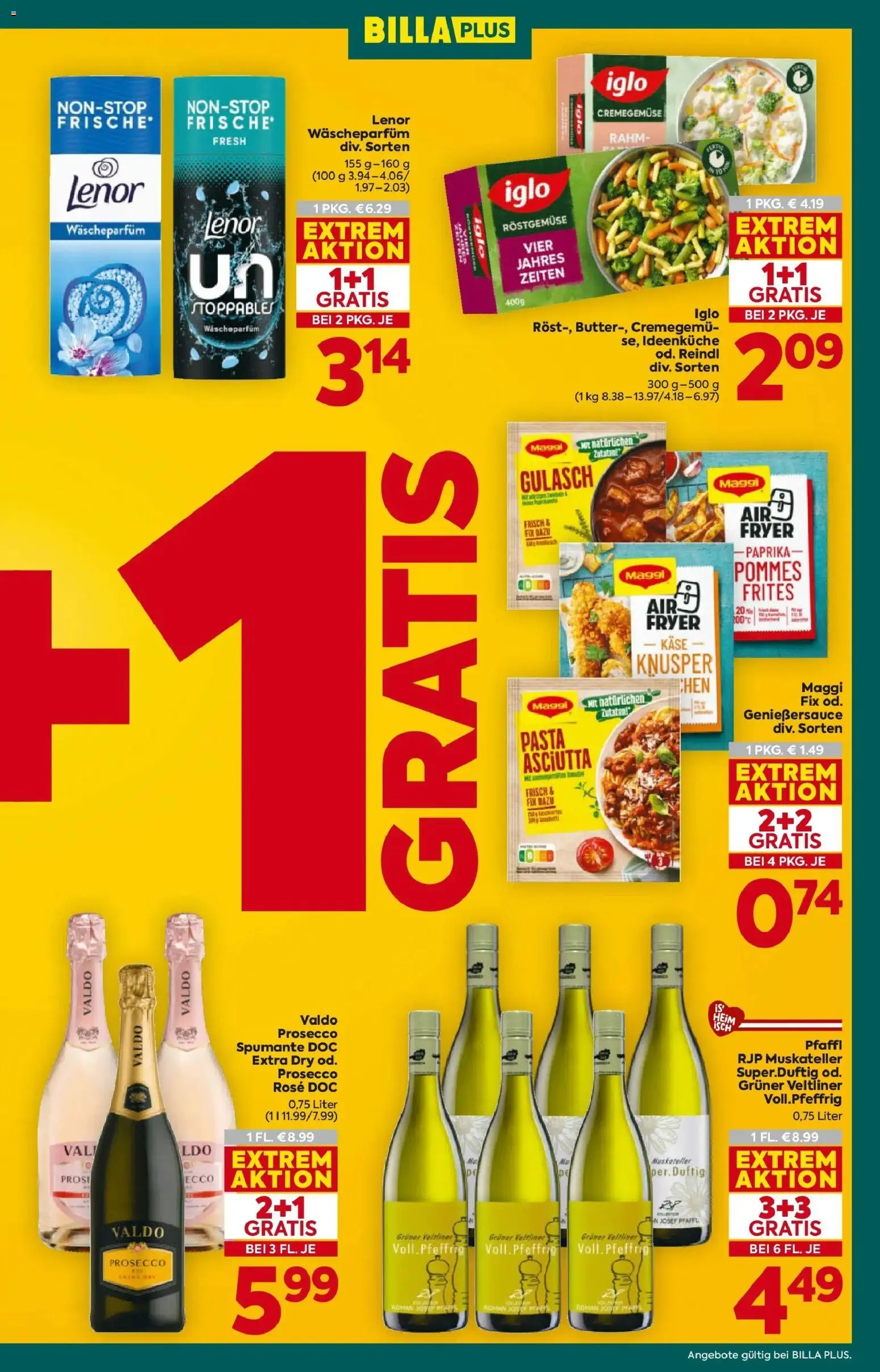 Billa Plus Flugblatt - Niederösterreich gültig ab 08.01.2026 | Seite: 7 | Produkte: Pasta, Käse