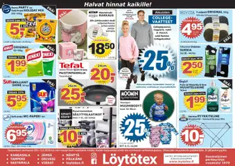 Löytötex-mainoslehti voimassa 28.02.2026 alkaen