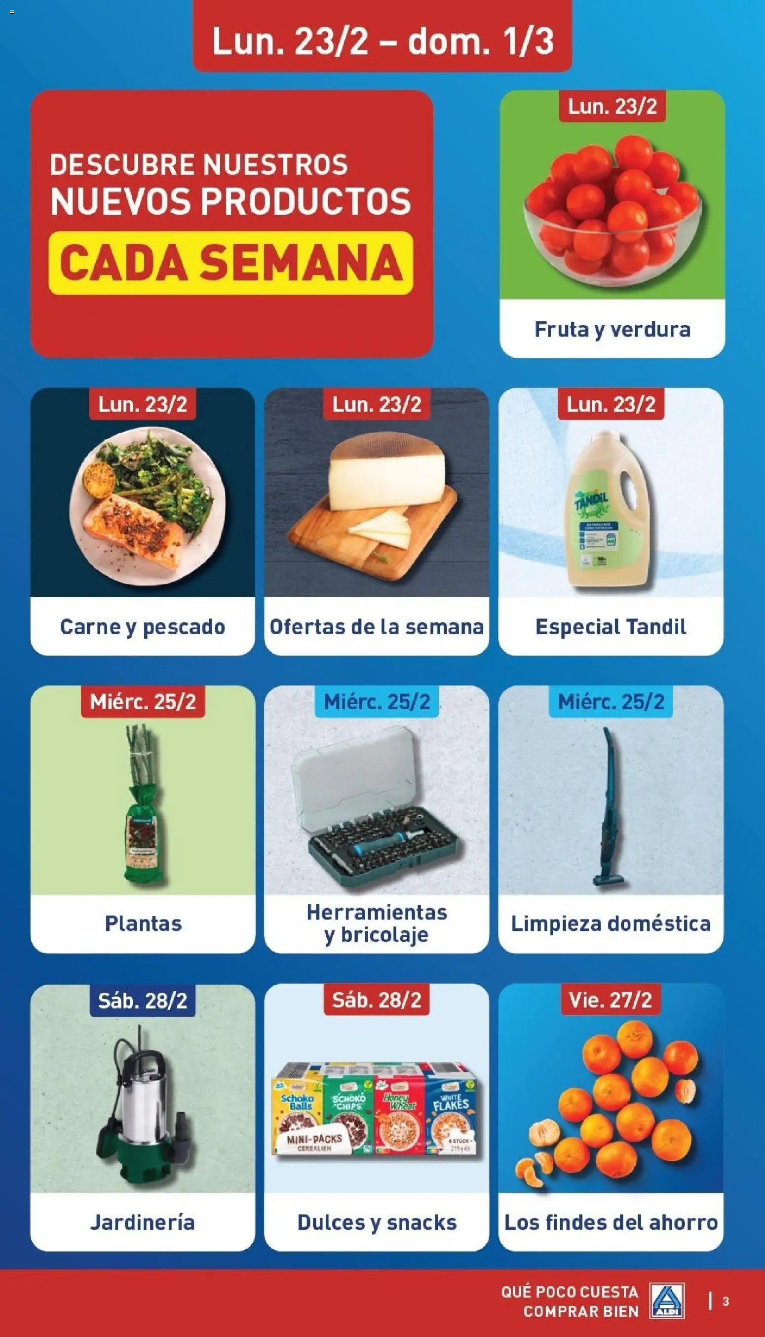Aldi folleto Baleares │ válido desde el 23.02.2026 | Página: 3 | Productos: Pescado