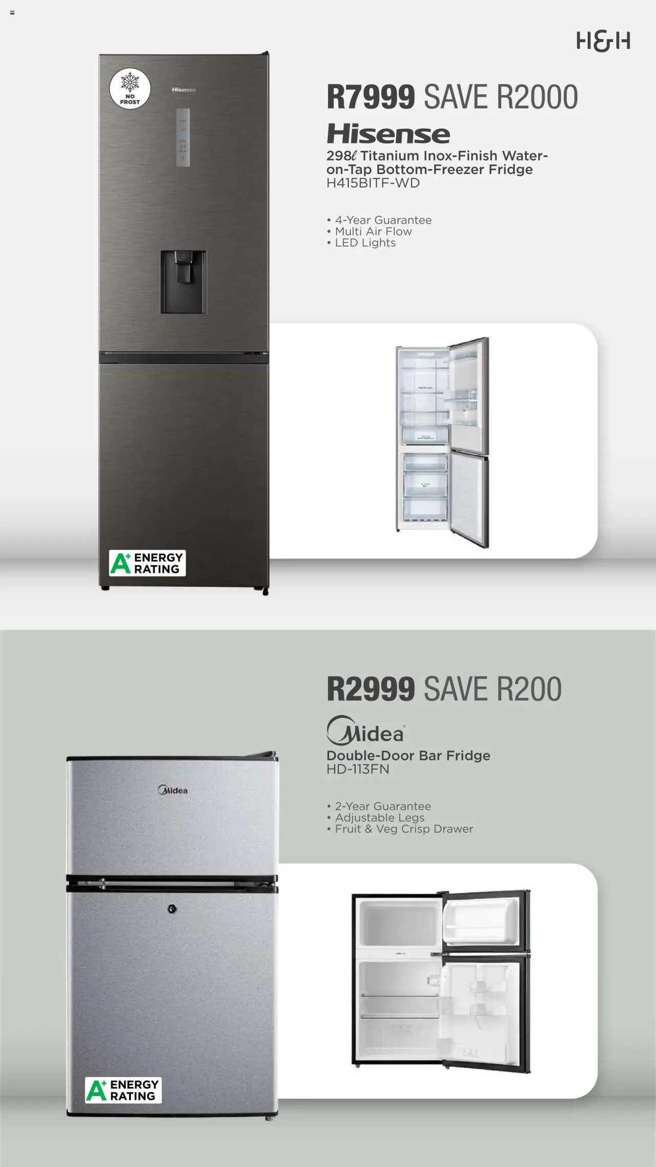 New House and Home catalogue – valid from 15.09.2025 | Page: 6 | Products: Fridge, Water, Fruit